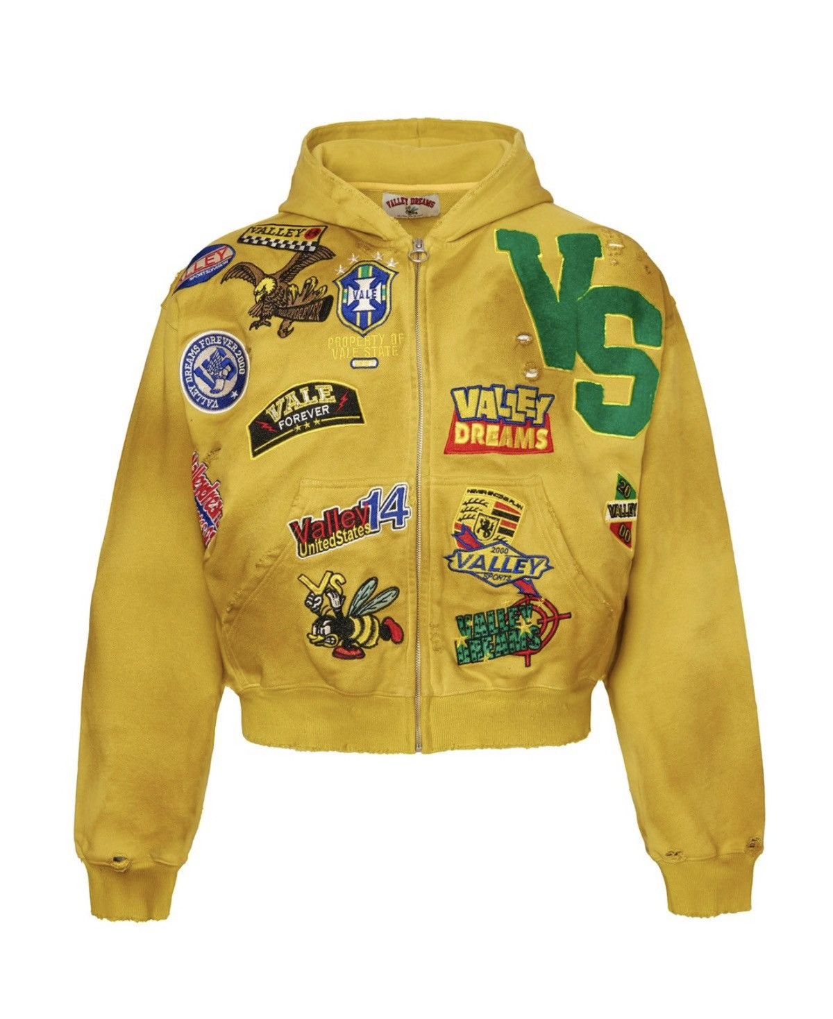 Vale Vale Forever Doodle Patches Zip Up Size US M / EU 48-50 / 2 - 3 Thumbnail