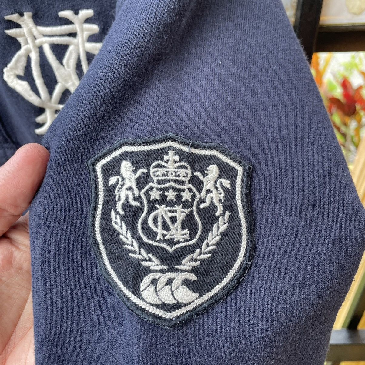 Canterbury of New Zealand 🔥Vintage Canterbury Logo Half Buttons Rugby Sweatshirts Size US S / EU 44-46 / 1 - 10 Thumbnail