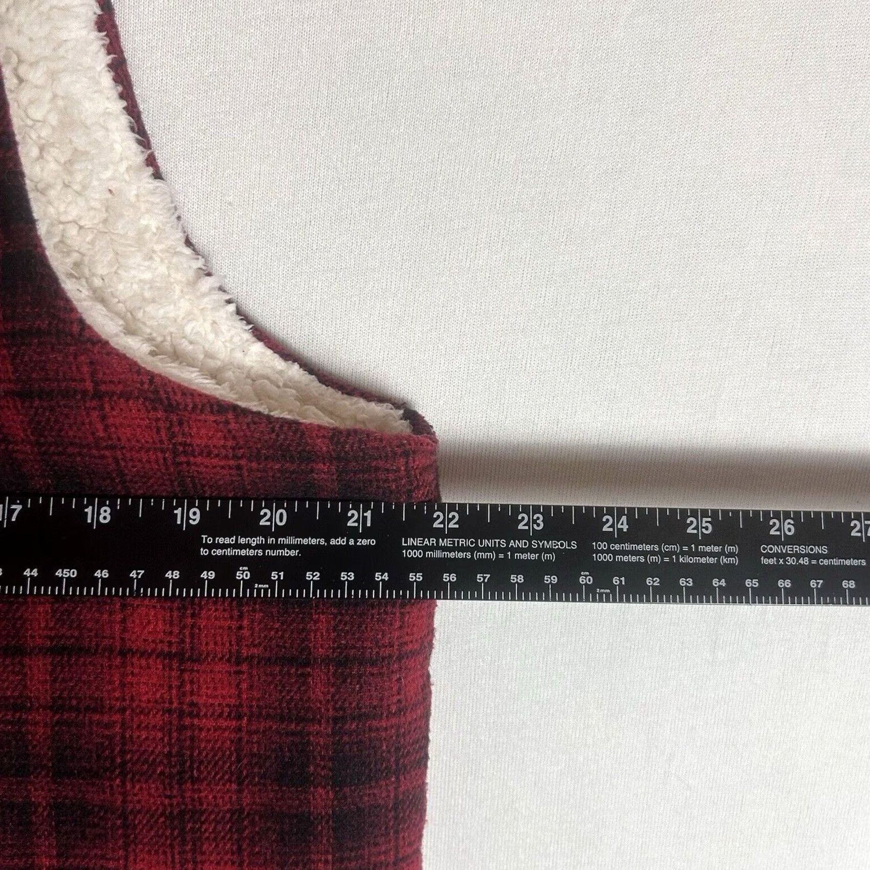 Vintage Maurices Vest Women's Small Plaid Flannel Red Black Zip Lined Pockets Casual Outdoor Size S / US 4 / IT 40 - 7 Thumbnail