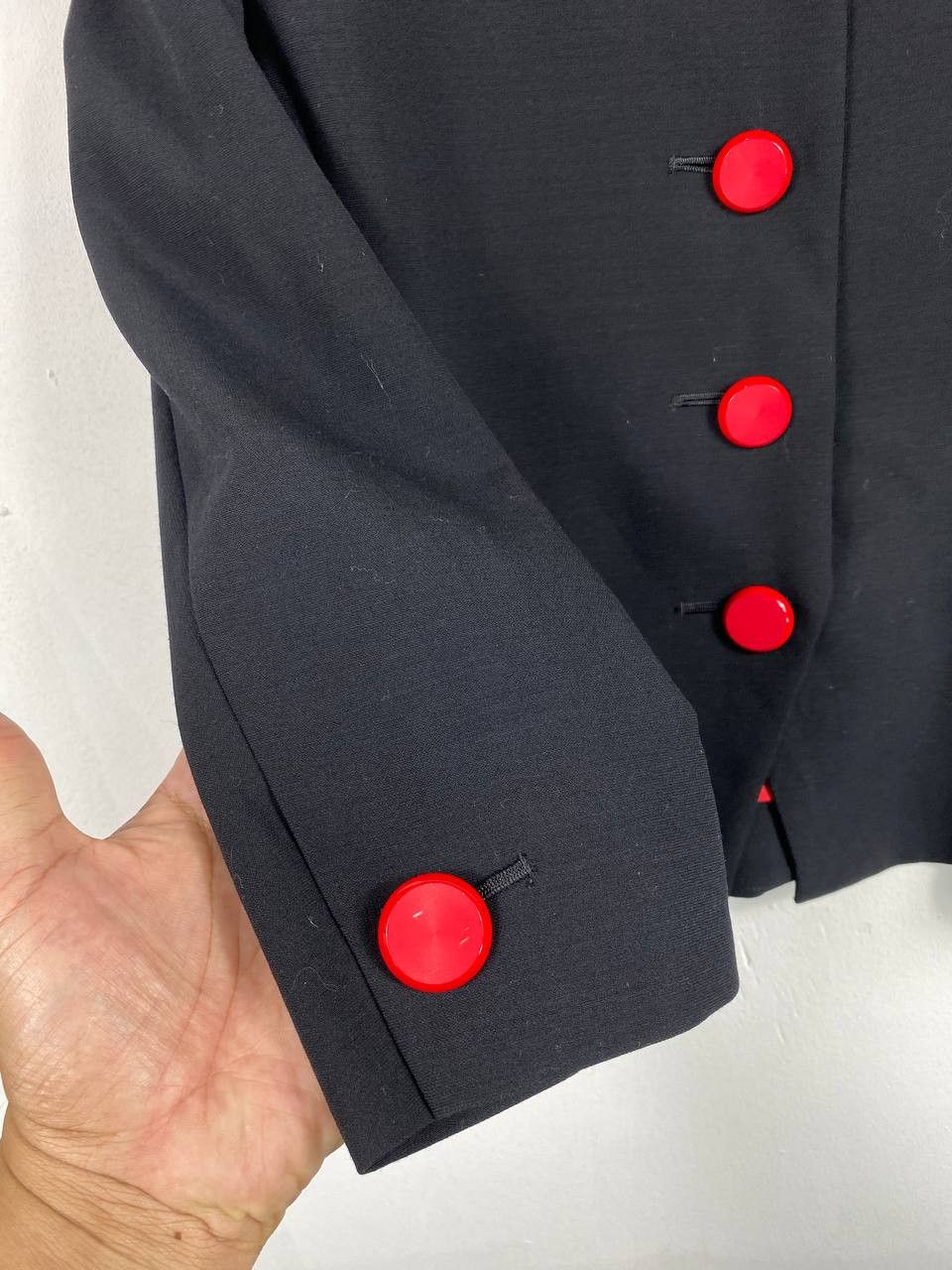 Designer × Yves Saint Laurent vintage yves saint laurent wool jacket nice design Size S / US 4 / IT 40 - 4 Thumbnail