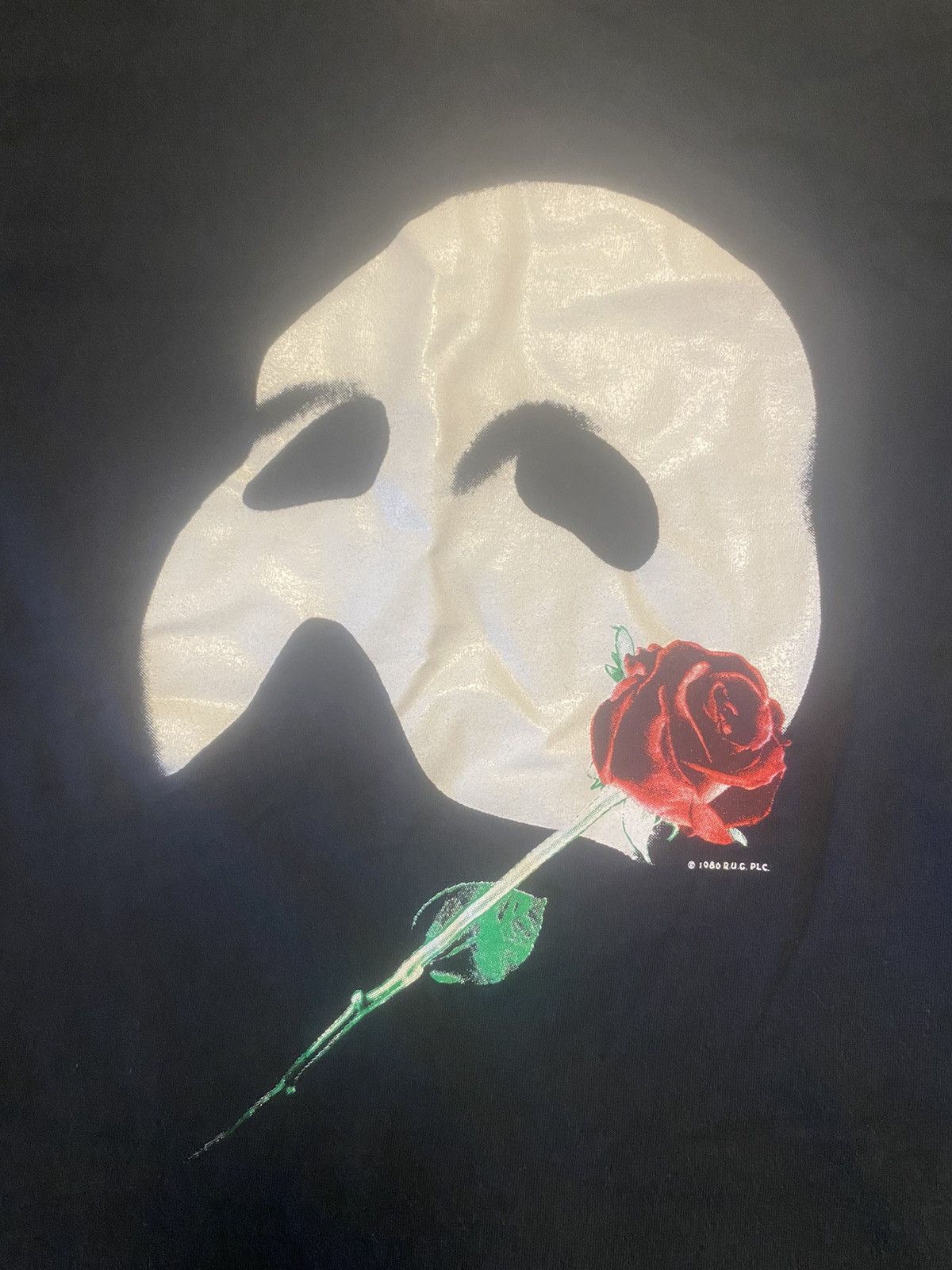 Fruit Of The Loom × Vintage Vintage Phantom of the Opera Shirt Size US S / EU 44-46 / 1 - 2 Thumbnail