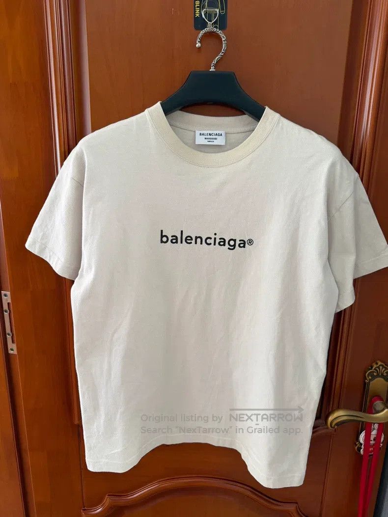 Balenciaga Balenciaga Mailbox Logo Short Sleeve T-Shirt Size US L / EU 52-54 / 3 - 1 Thumbnail