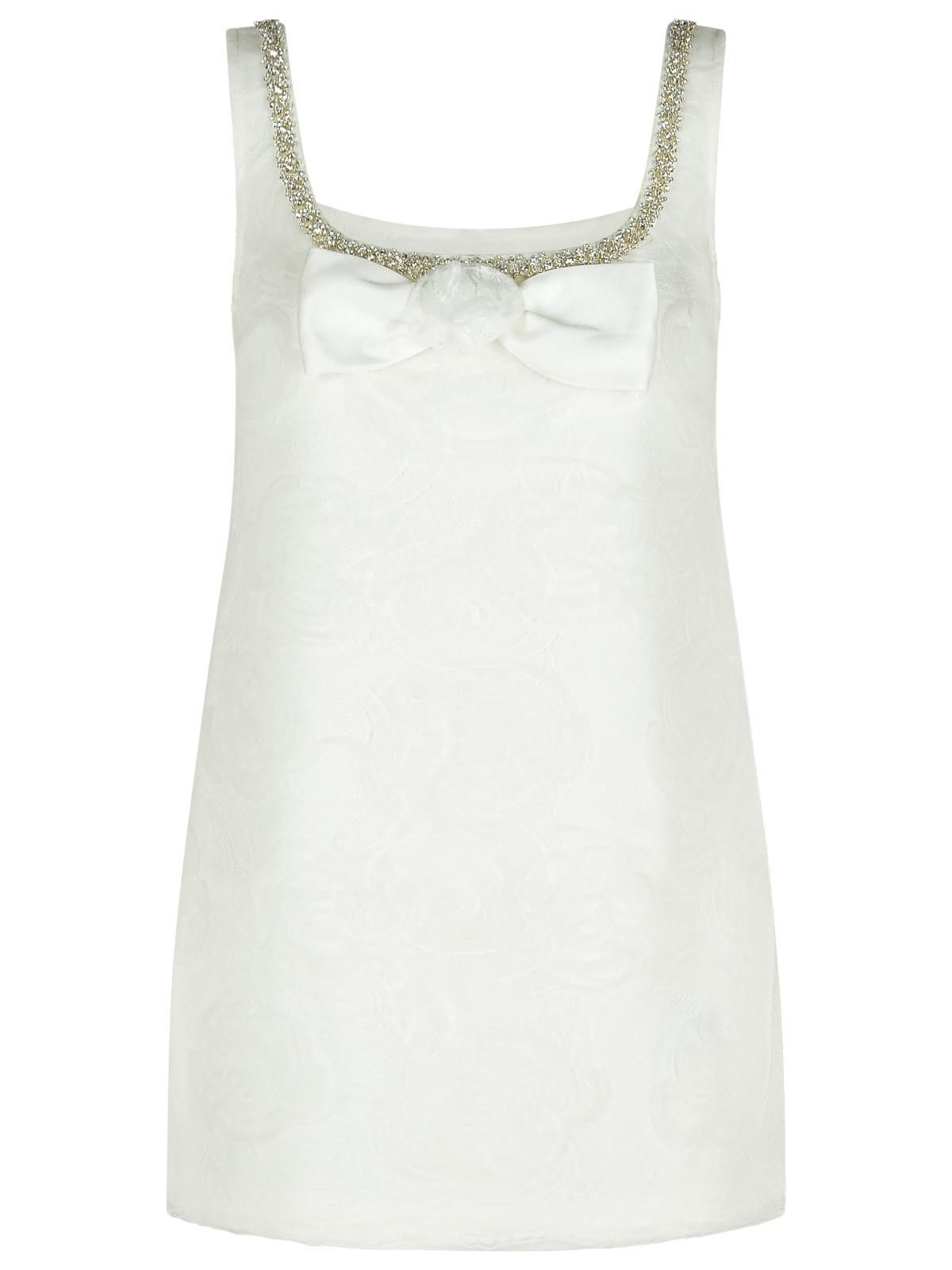 Self-Portrait SELF PORTRAIT 'Tulle' White Polyamide Dress Size S / US 4 / IT 40 - 1 Thumbnail