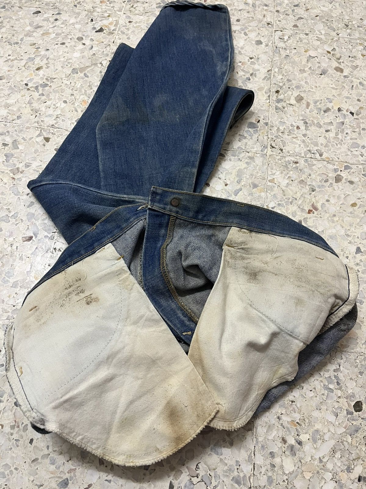 Levi's True crazy vintage rare 70s levis oren tag 646 bell bottom Size US 37 - 14 Thumbnail