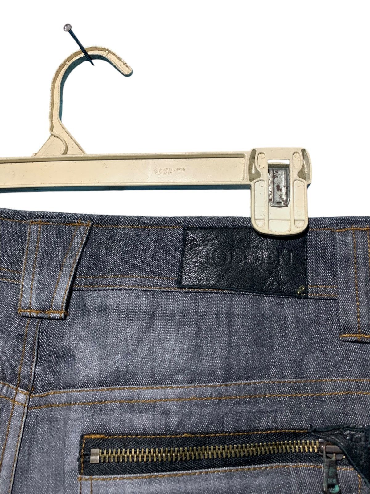If Six Was Nine Holden multi zip flare denim layered jeans ifsixwasnine Size US 35 - 13 Thumbnail
