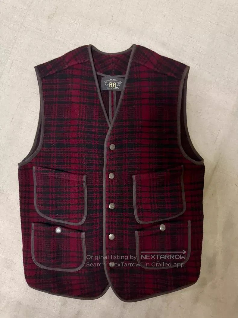 RRL Ralph Lauren RRL Ralph Lauren Cabbage price old vest Size US XS / EU 42 / 0 - 1 Thumbnail
