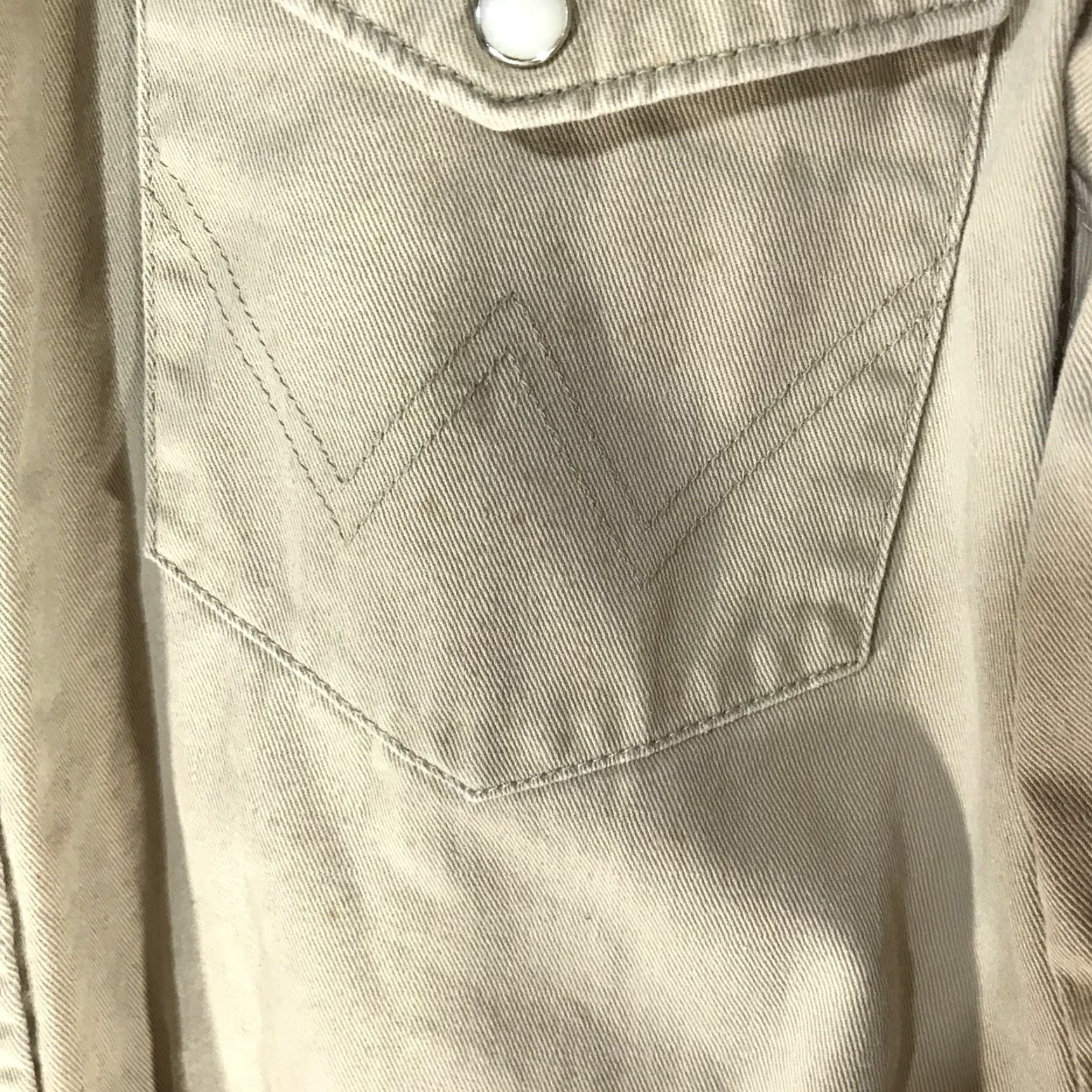 Wrangler VINTAGE Wrangler WW70140 Beige Pearl Snap Front Western Shirt Mens Size L Casual Workwear Size US L / EU 52-54 / 3 - 2 Thumbnail