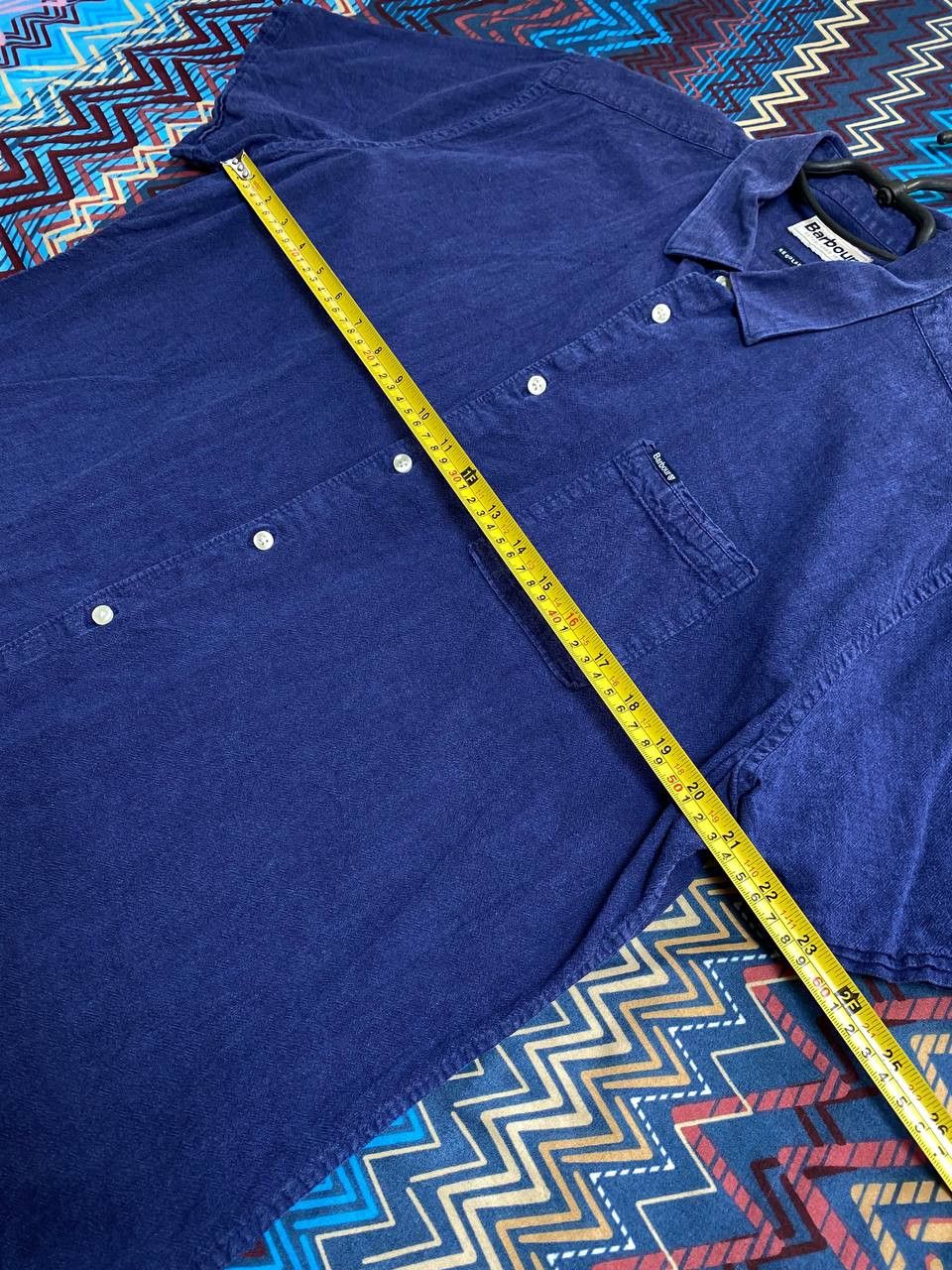 Barbour Classic Barbour Shirt Button Up Tailored Fit Size US L / EU 52-54 / 3 - 7 Thumbnail