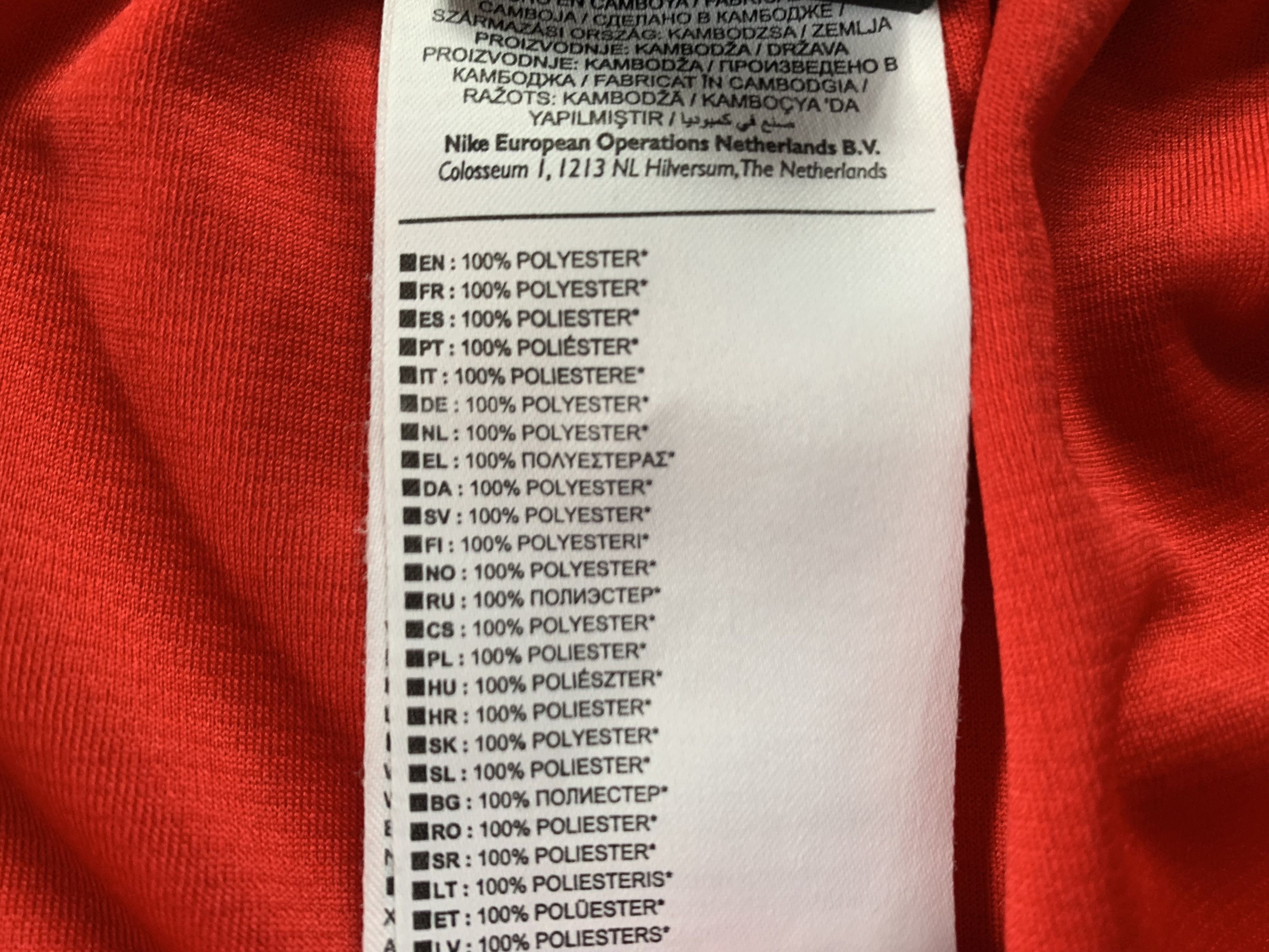 Nike Nike Red Sport Training Shorts Size US 36 / EU 52 - 7 Thumbnail