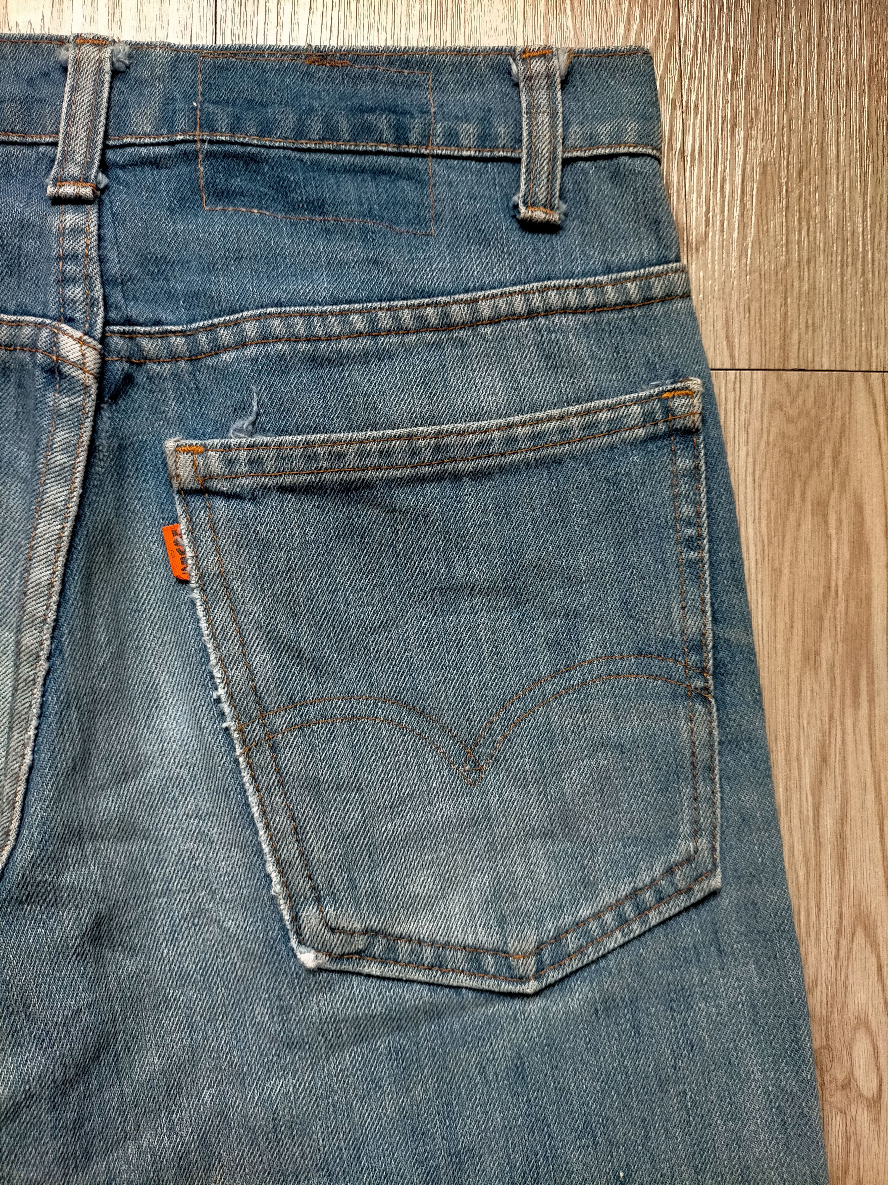 Levi's Vintage 70s-80s Levis 517 Oren Tab Button 8 Boot cut Denim Size US 28 / EU 44 - 11 Thumbnail