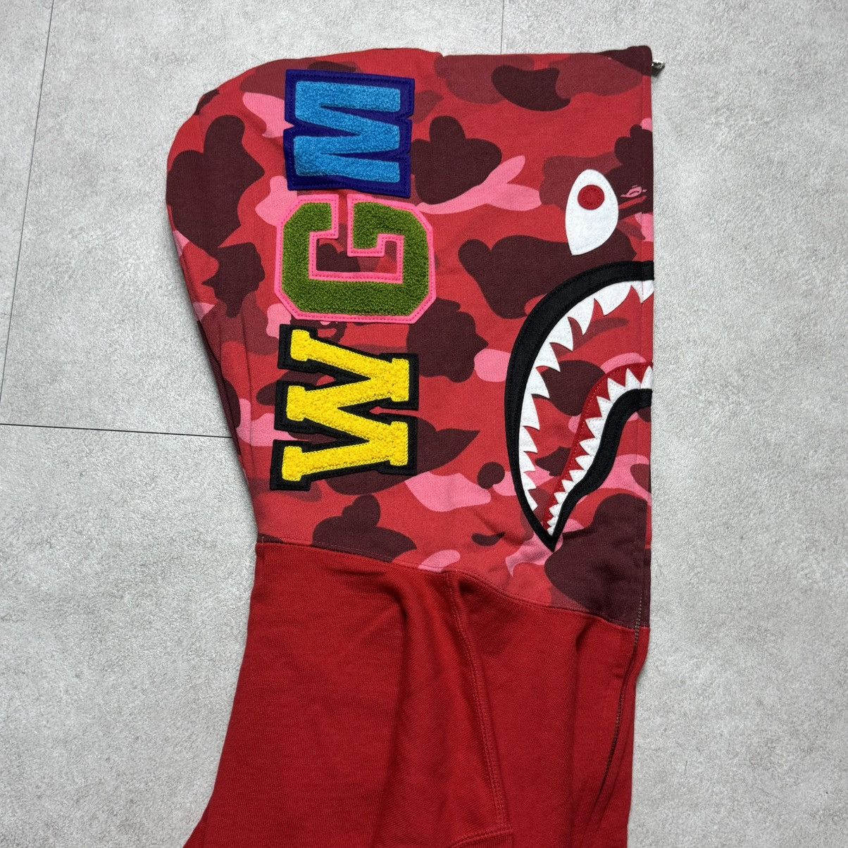 Bape New Bape Aoyama Limited Camo Full Zip Shark Hoodie Size US M / EU 48-50 / 2 - 3 Thumbnail