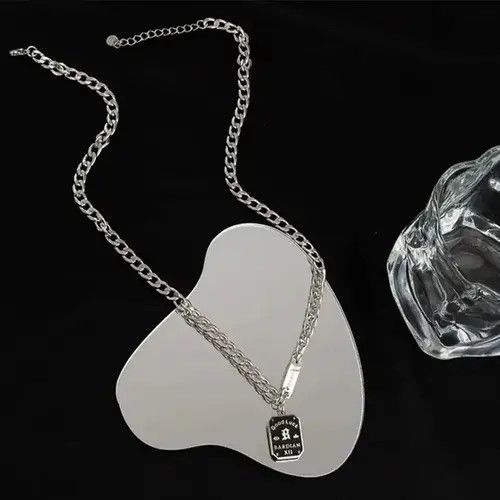 Other Good Lucky Letter B Black Tag Necklace Size ONE SIZE - 3 Thumbnail