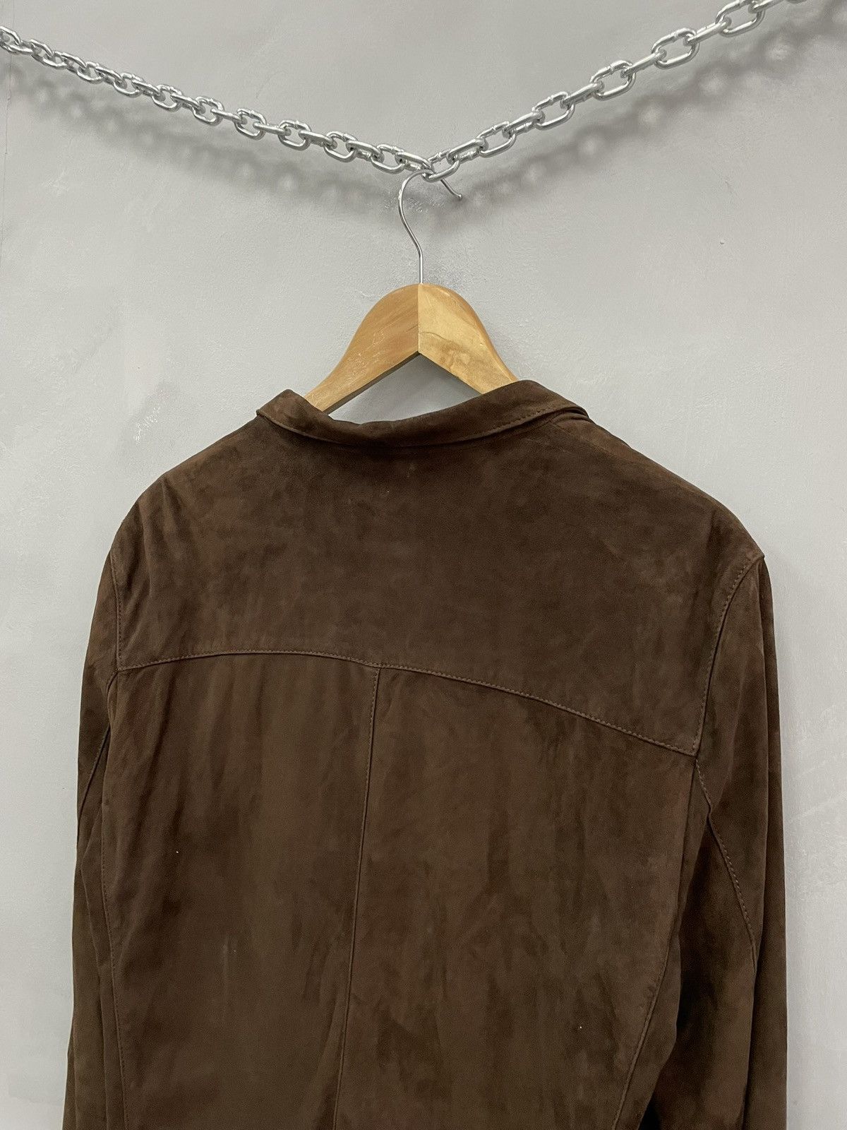 Japanese Brand Rare suede japanese Leather jacket blazer 90s Size US L / EU 52-54 / 3 - 11 Thumbnail