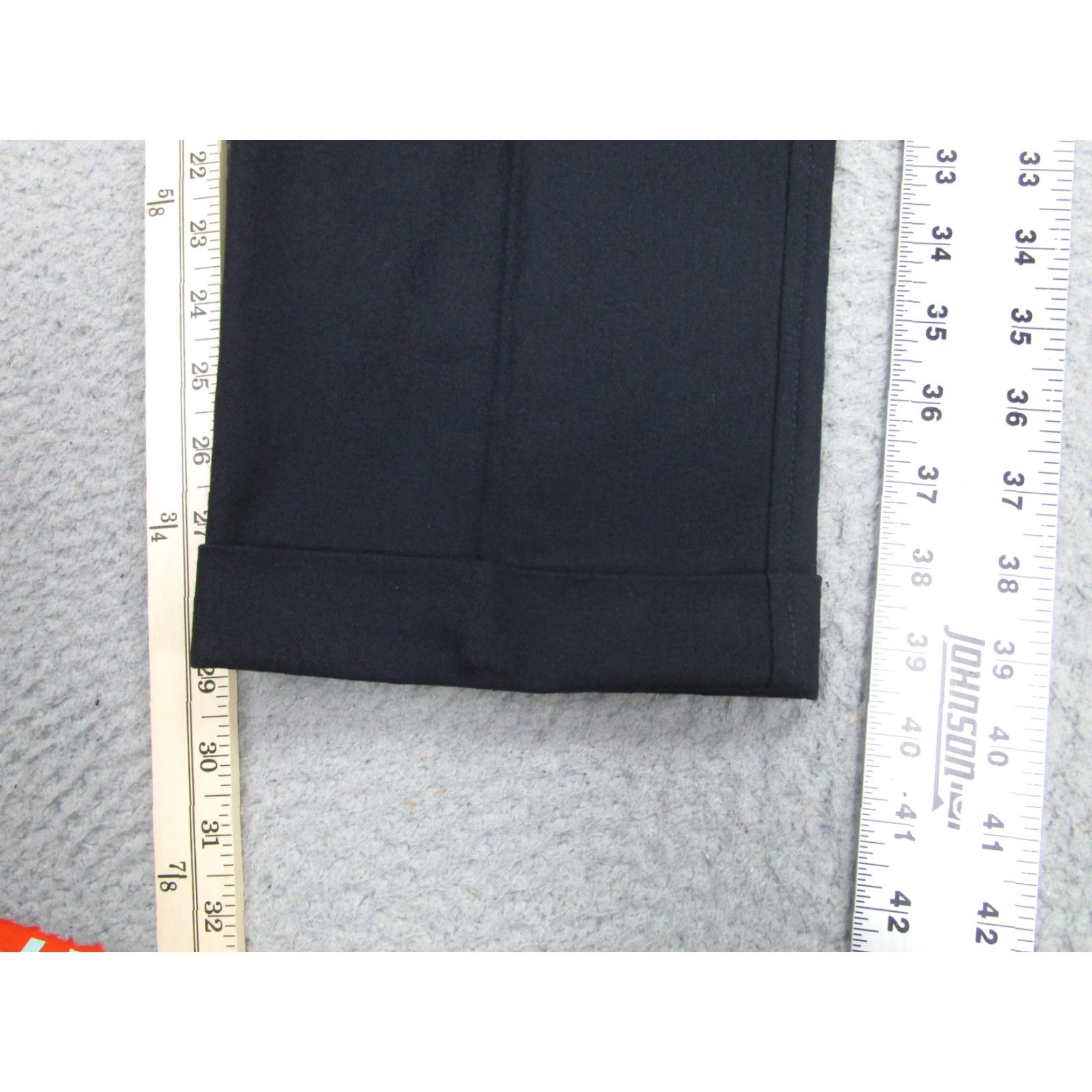 Vintage VINTAGE Weber Weber Sartoria Pants Mens 52 Navy Wool Cashmere Dress Trousers Italy Size US 36 / EU 52 - 2 Thumbnail