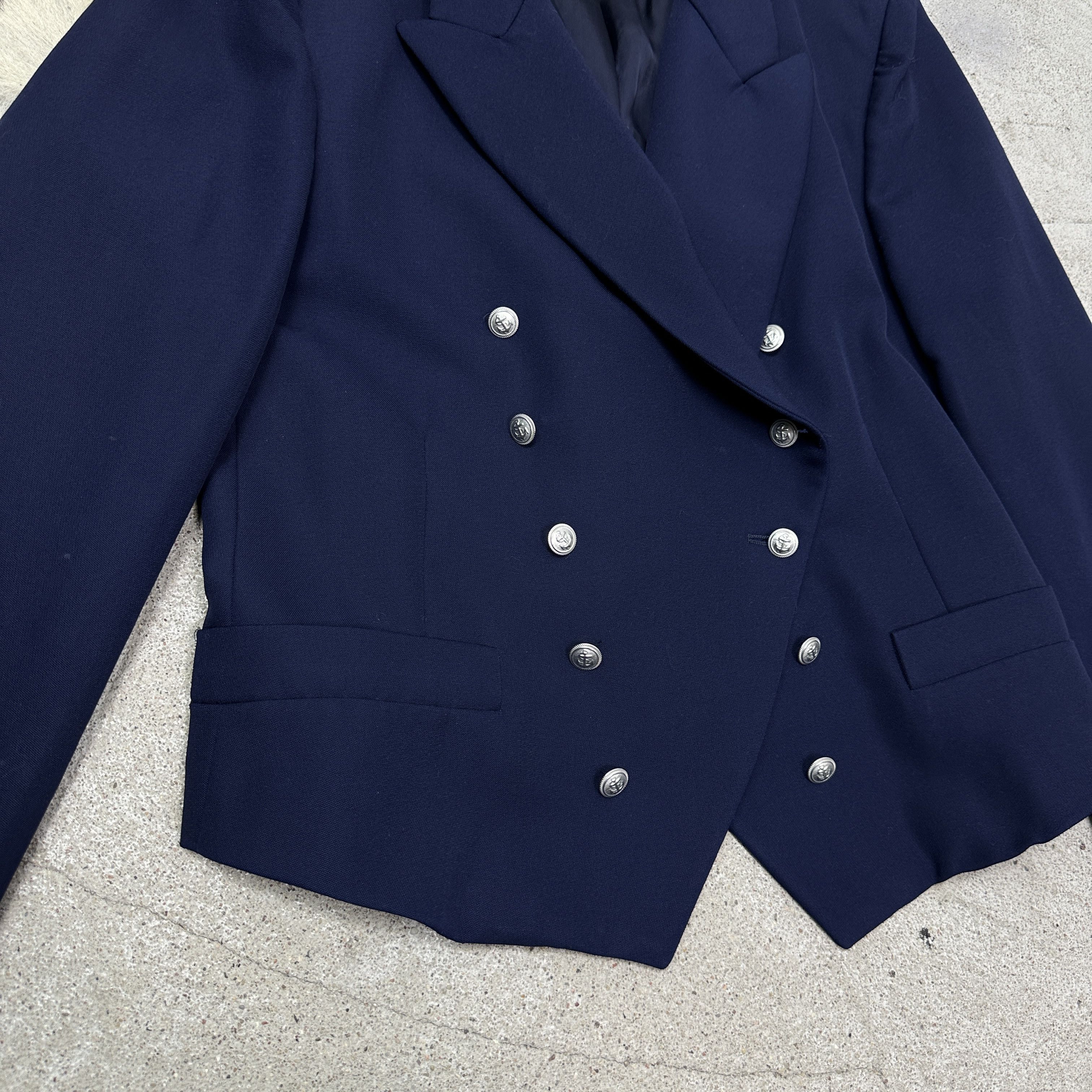 Philosophy di Lorenzo Serafini Vintage Cropped Philosophy Di Lorenzo Serafini Blazer 00s Size M / US 6-8 / IT 42-44 - 4 Thumbnail