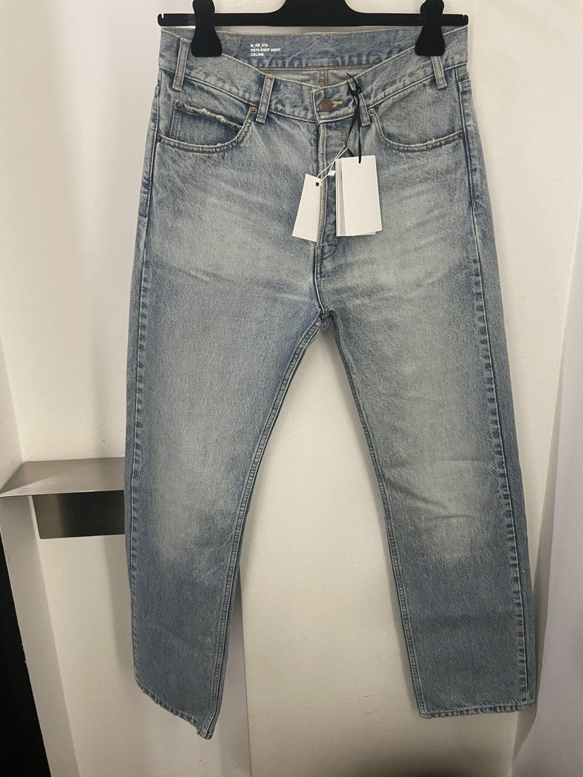 Celine KURT JEANS IN COTTON DENIM Size US 31 - 1 Thumbnail