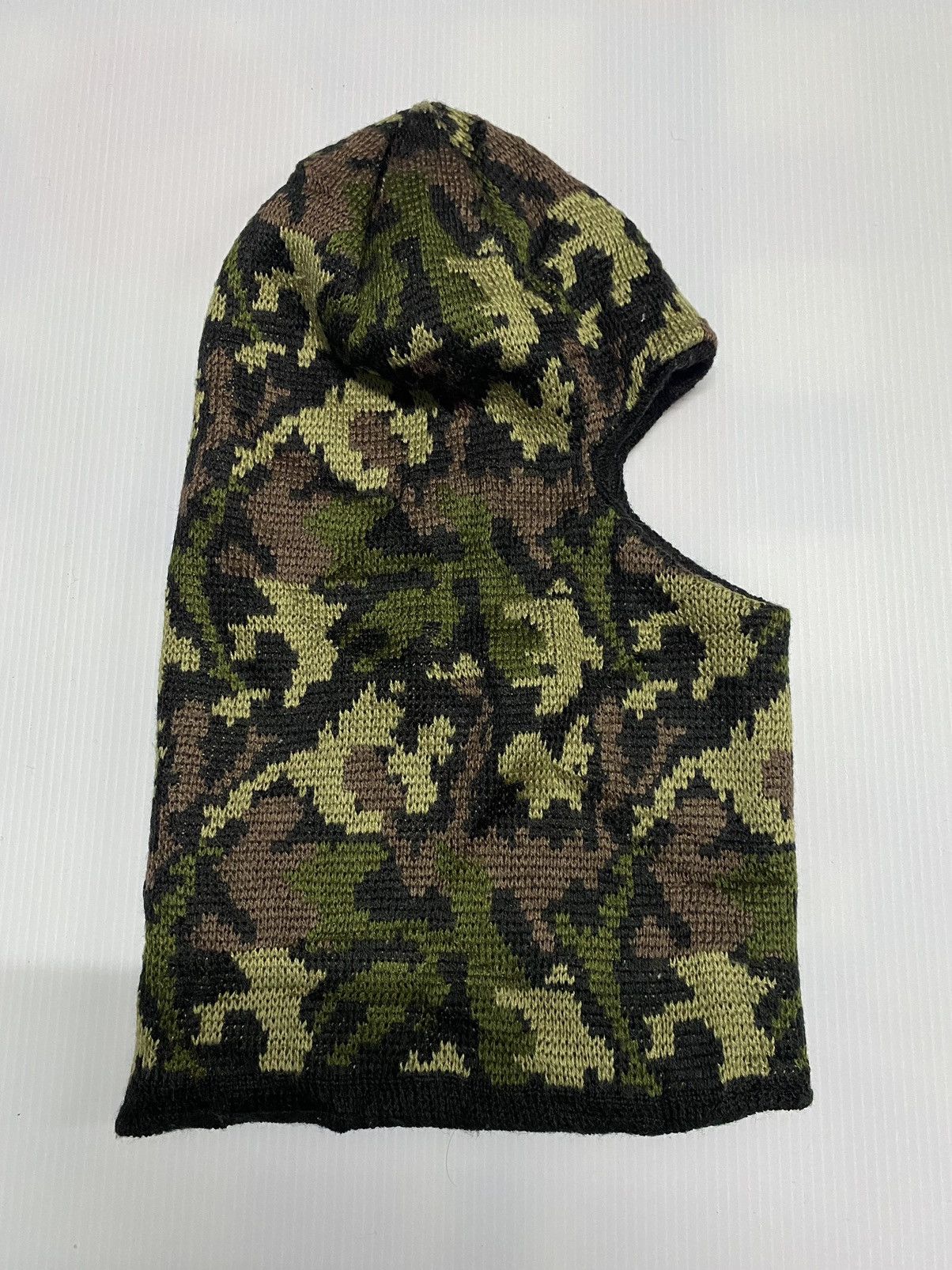 Japanese Brand Unknown Balaclava Camo Full Mask Size ONE SIZE - 2 Thumbnail