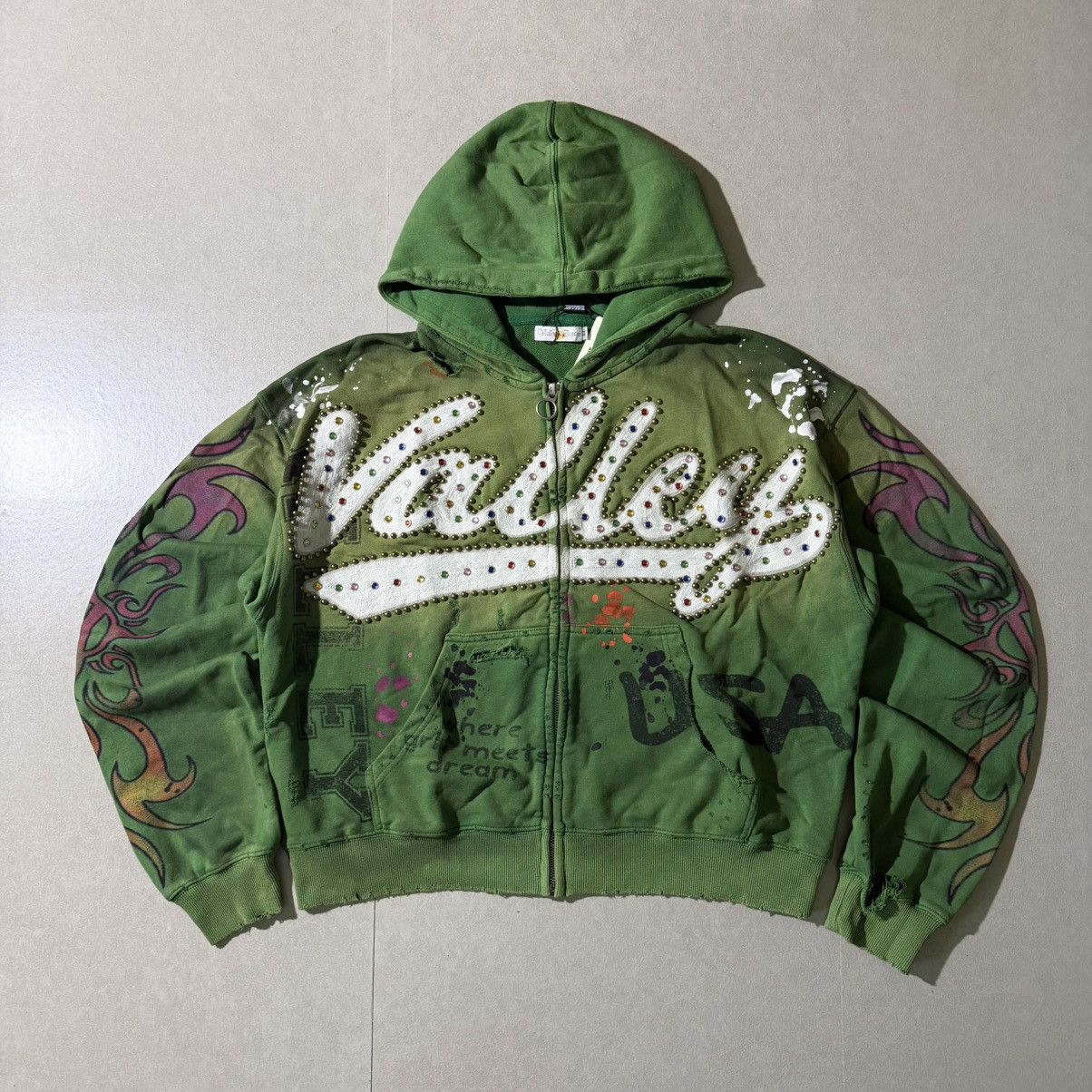 Vale Vale Inferno Zip Up Hoodie Size US S / EU 44-46 / 1 - 1 Thumbnail