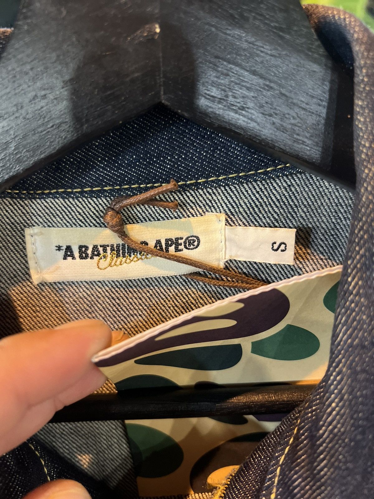 Bape Bape denim jacket Size US S / EU 44-46 / 1 - 6 Thumbnail