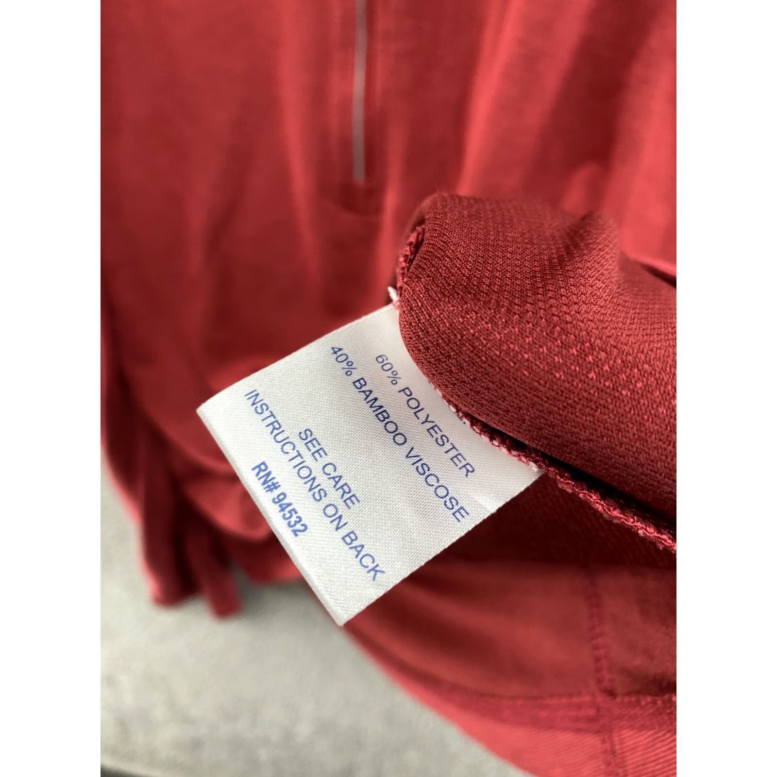 Vintage Storm Creek Minnesota Run Series 1/4 Zip Lightweight Jacket Red XL Men’s Jacket Size US XL / EU 56 / 4 - 4 Thumbnail