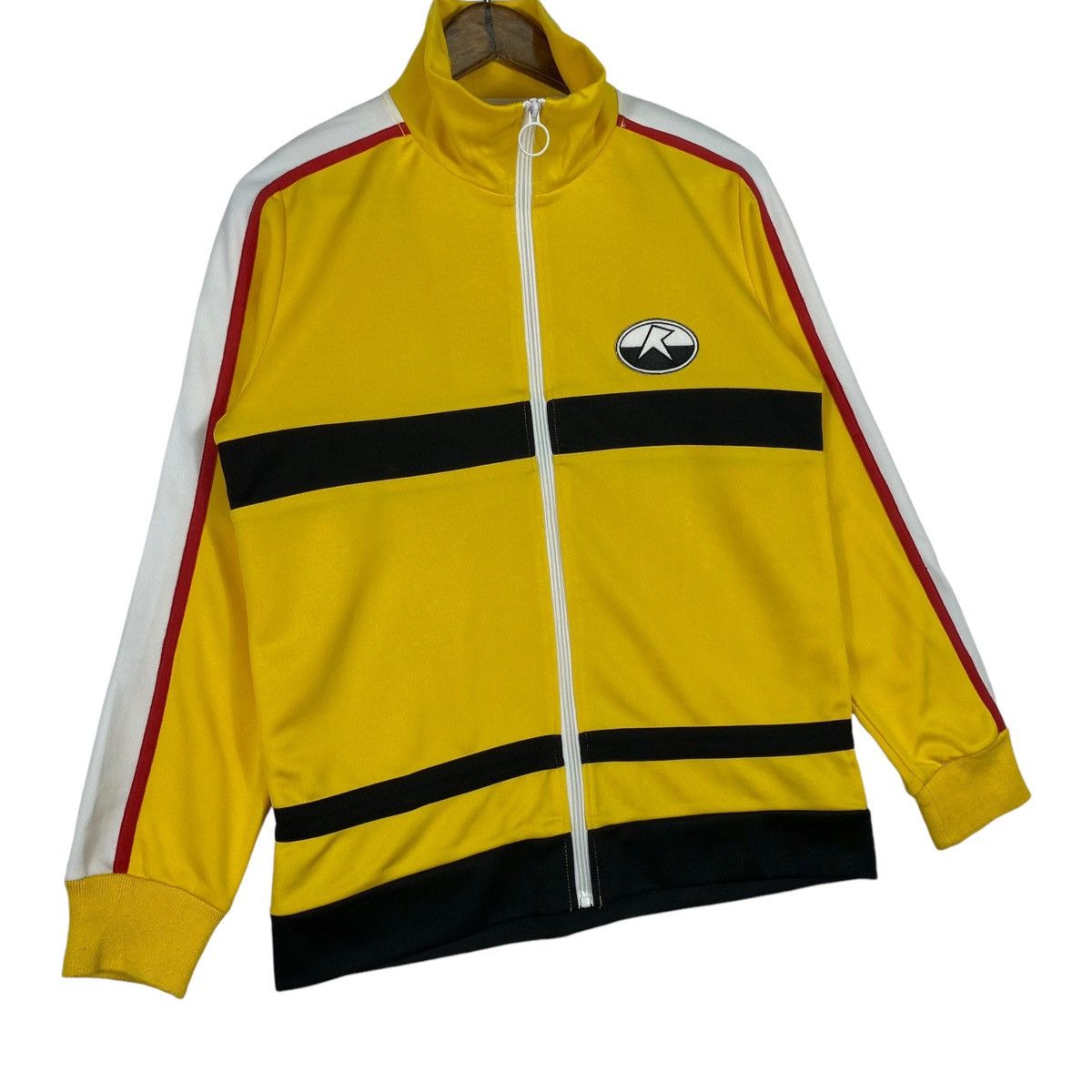 Vintage Vintage Prince Of Tennis Full Zip Turtleneck Yellow Pullover Size US S / EU 44-46 / 1 - 2 Thumbnail