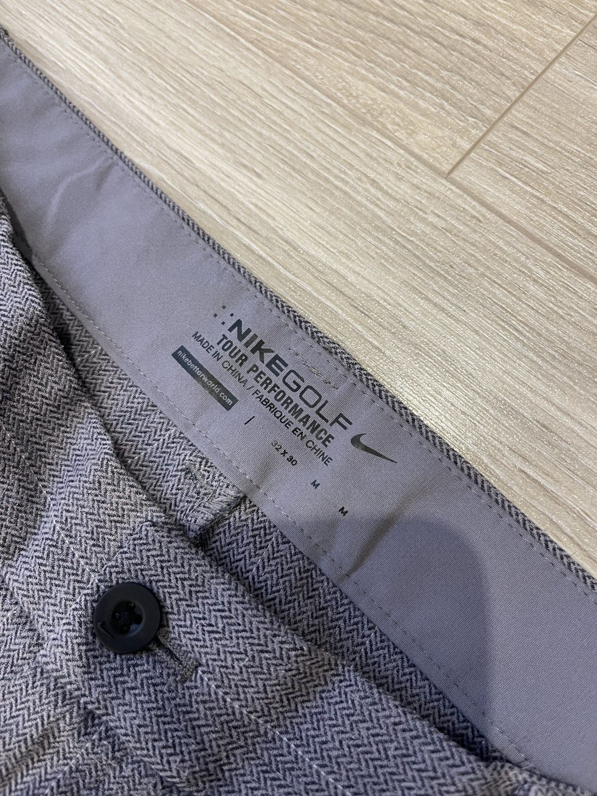 Nike Nike golf pants TOUR PERFORMANCE grey 32/30 Size US 32 / EU 48 - 4 Thumbnail