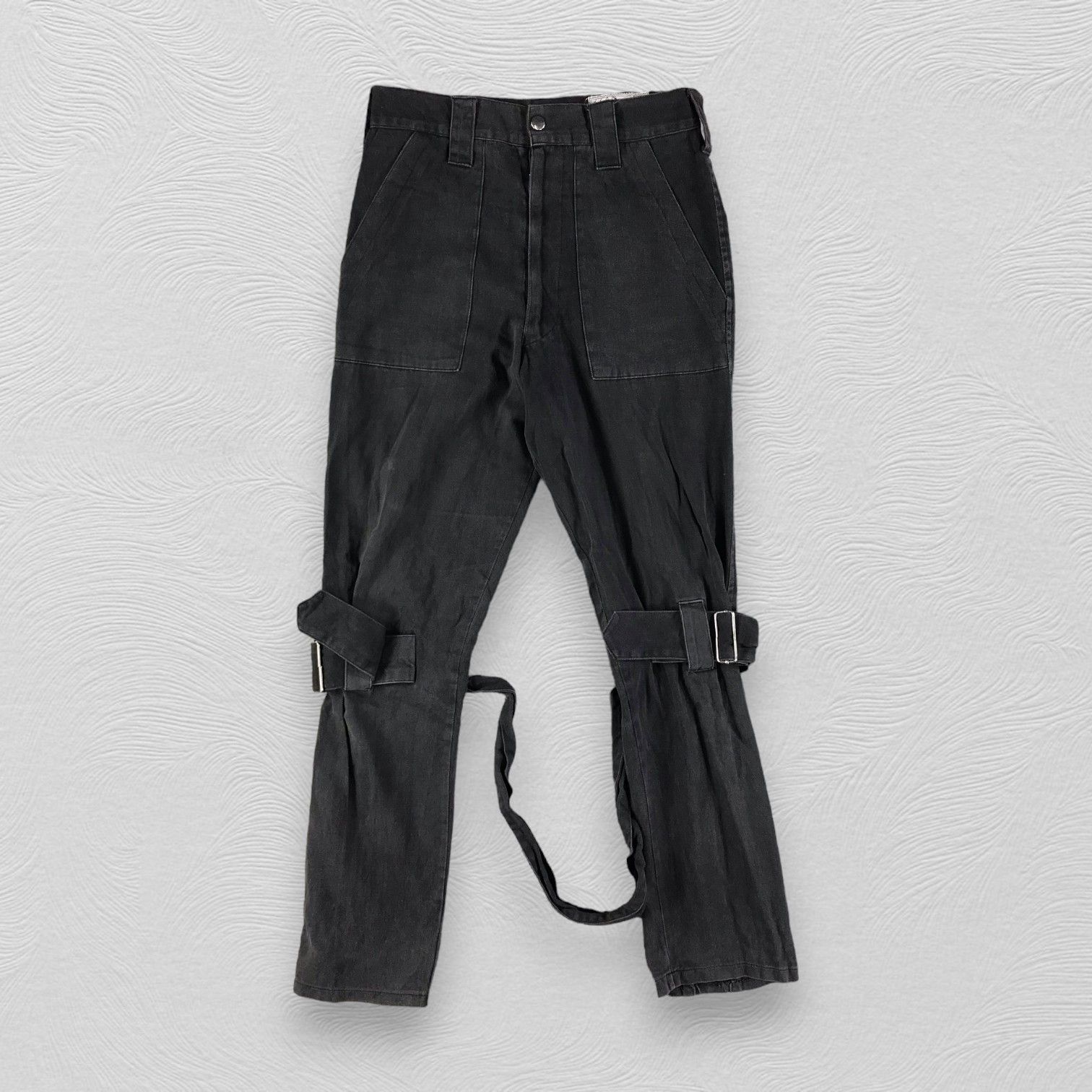 Japanese Brand Japanese Brand Confusion Punk Bondage Gothic Pants Size US 28 / EU 44 - 1 Thumbnail