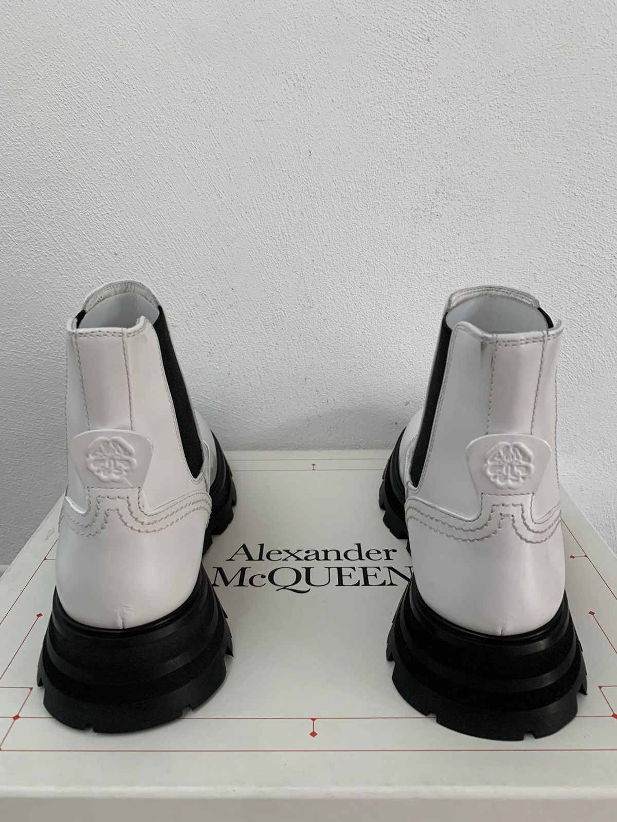 Alexander McQueen Alexander McQueen Leather Boots Size US 7.5 / IT 37.5 - 13 Thumbnail