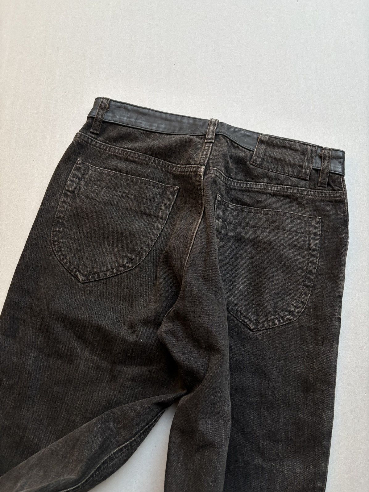 Japanese Brand Lace up flare jeans Size US 30 / EU 46 - 5 Thumbnail