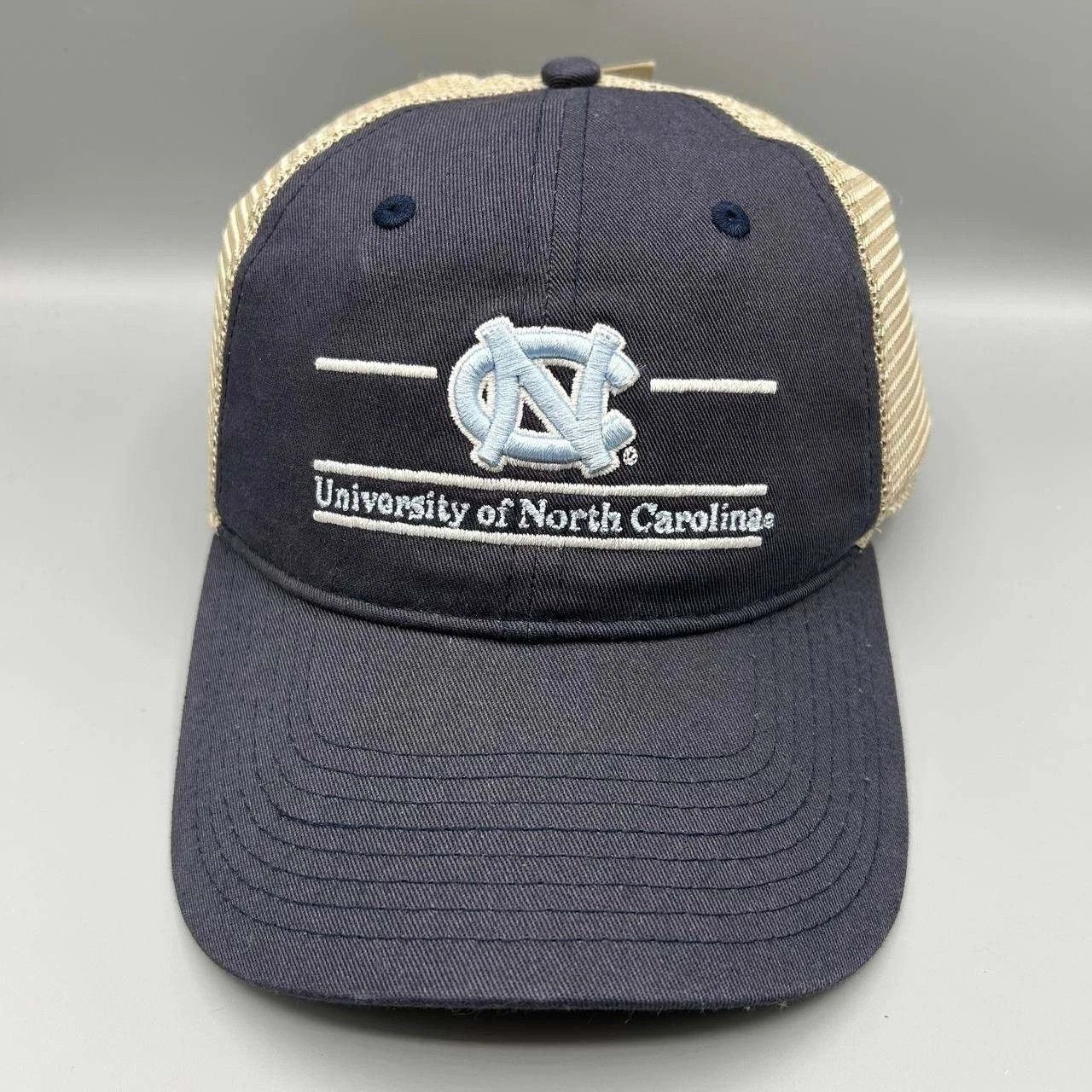 The Game Vintage North Carolina Tar Heels Trucker Hat NCAA Snap Back Size ONE SIZE - 1 Thumbnail