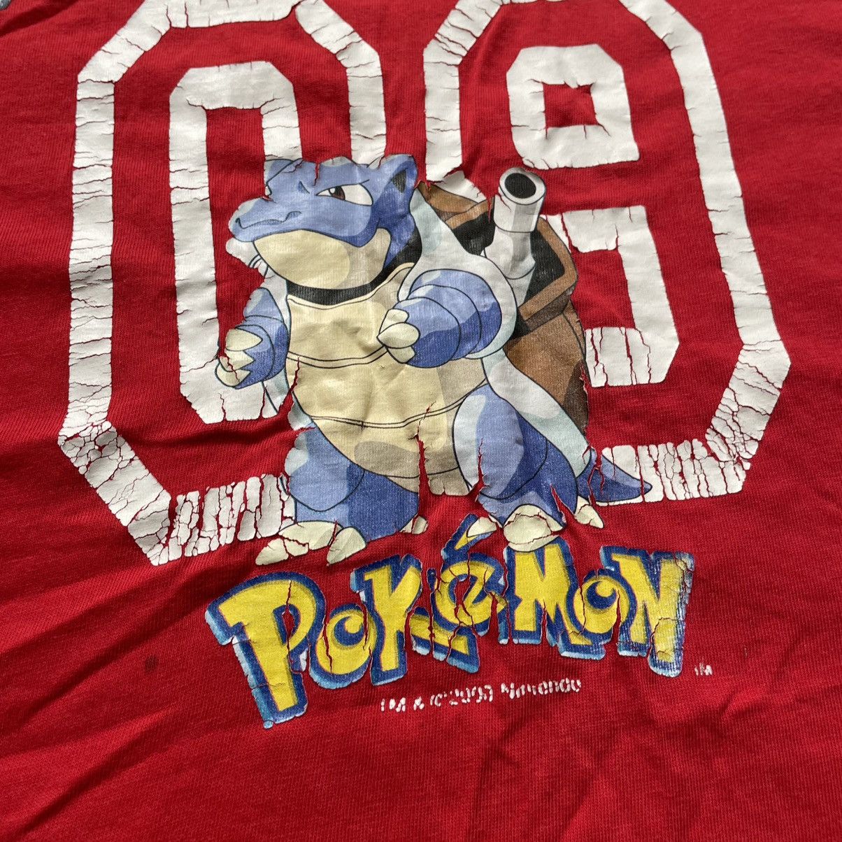 Vintage Vintage Y2K Blastoise Pokemon Graphic Tee Streetwear Baggy M Size US M / EU 48-50 / 2 - 4 Thumbnail