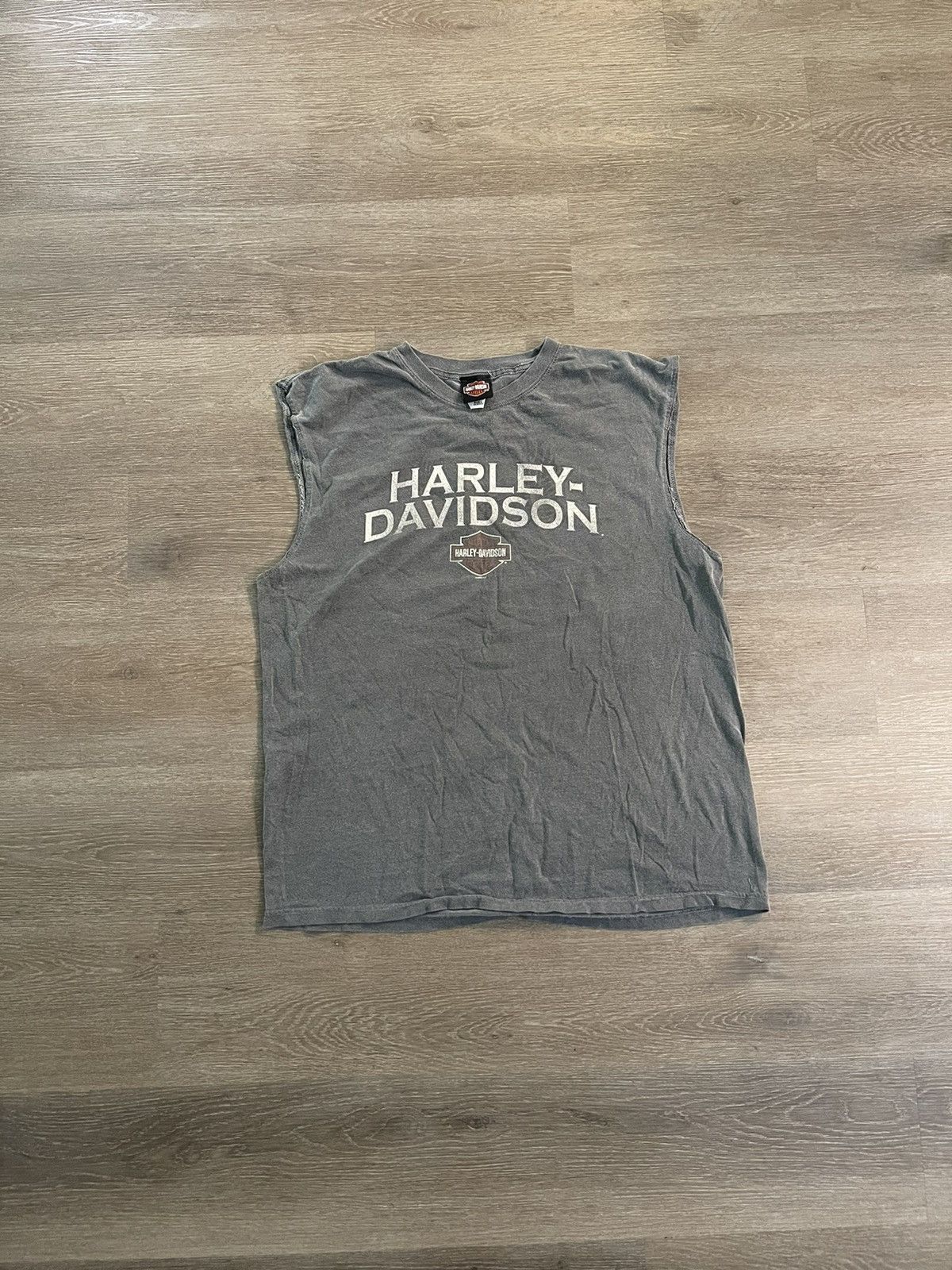 Harley Davidson × Vintage Vintage faded Harley Davidson tee Size US L / EU 52-54 / 3 - 1 Thumbnail