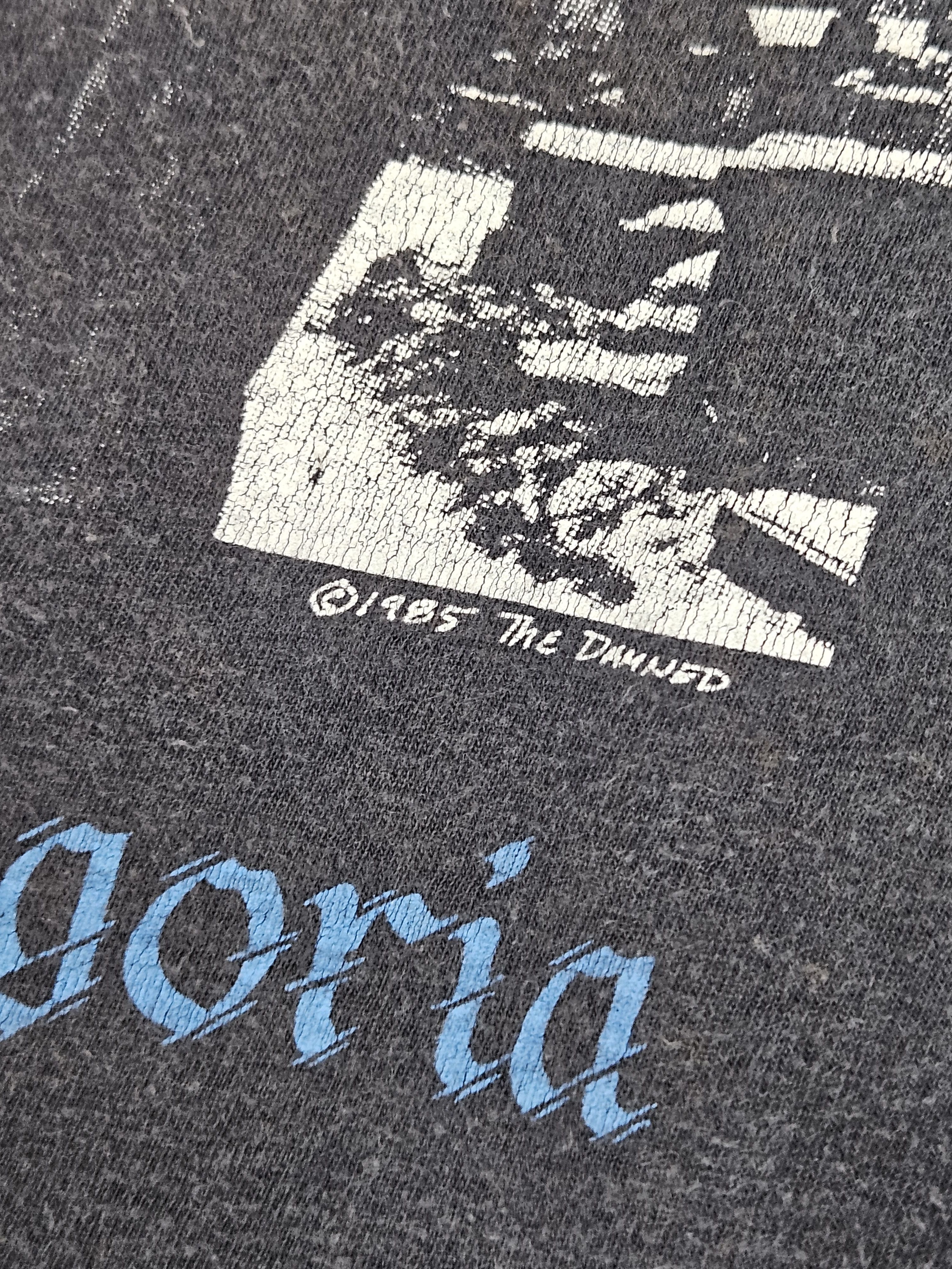 Band Tees Vintage The Damned Phantasmagoria Tour 85 80s shirt Size US S / EU 44-46 / 1 - 4 Thumbnail