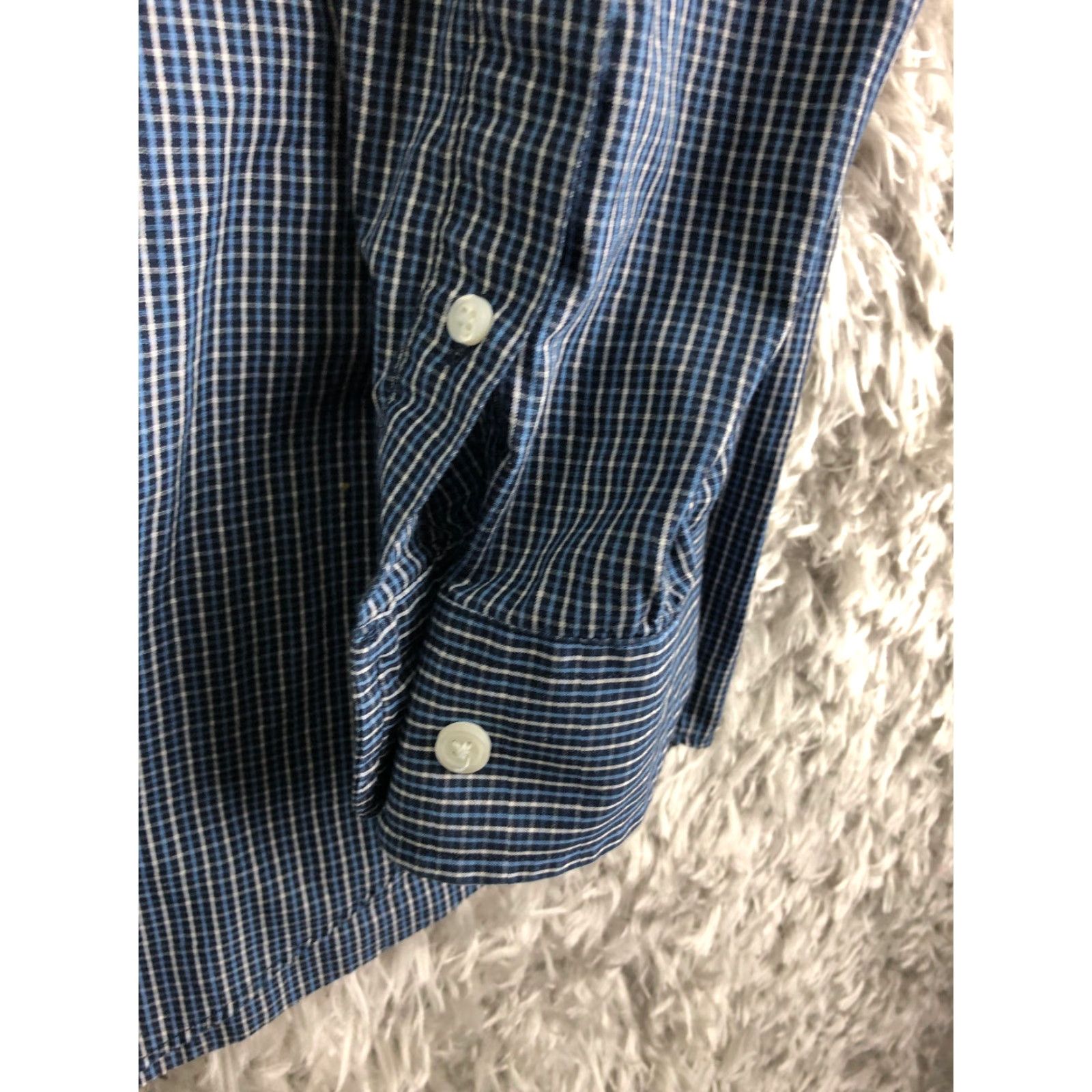 Croft & Barrow Croft & Barrow Shirt Mens Blue Long Sleeve Spread Collar Size 17 34/35 Regular Jacket? No, Shirt. Size US XL / EU 56 / 4 - 3 Thumbnail