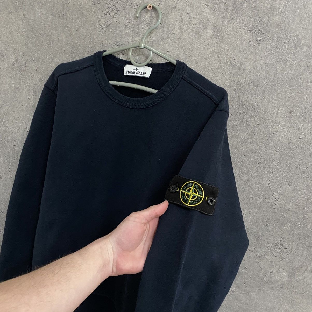Stone Island Stone Island Sweatshirt Crewneck Size S Navy Size US S / EU 44-46 / 1 - 5 Thumbnail