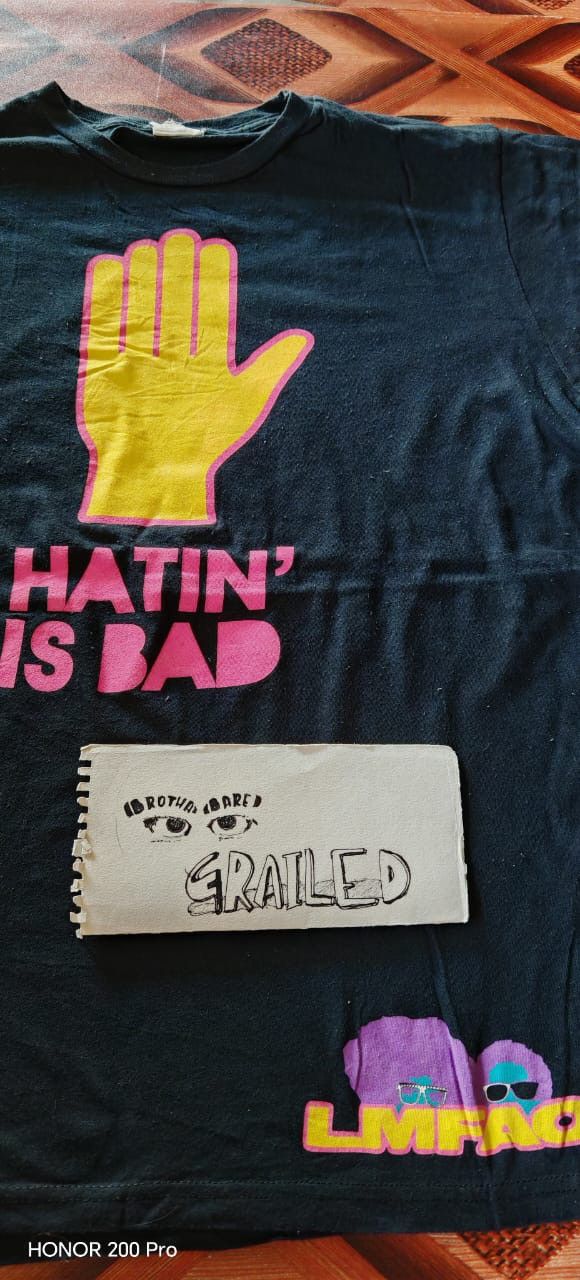 Other HATIN' IS BAD LMFAO T-Shirt Size US L / EU 52-54 / 3 - 8 Thumbnail