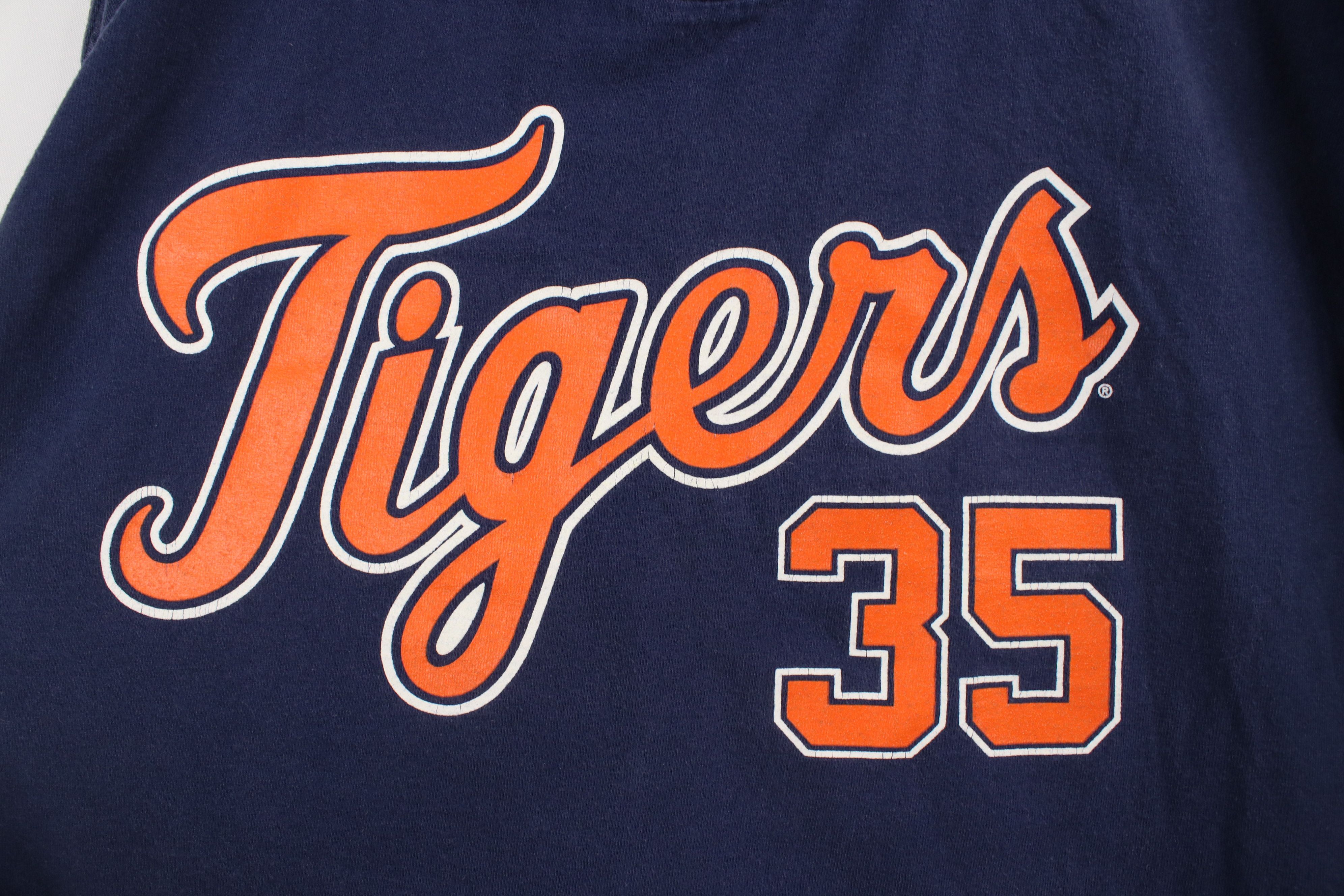 Vintage Vintage Y2K Justin Verlander Tigers Baseball T-Shirt Blue Size US XL / EU 56 / 4 - 4 Thumbnail