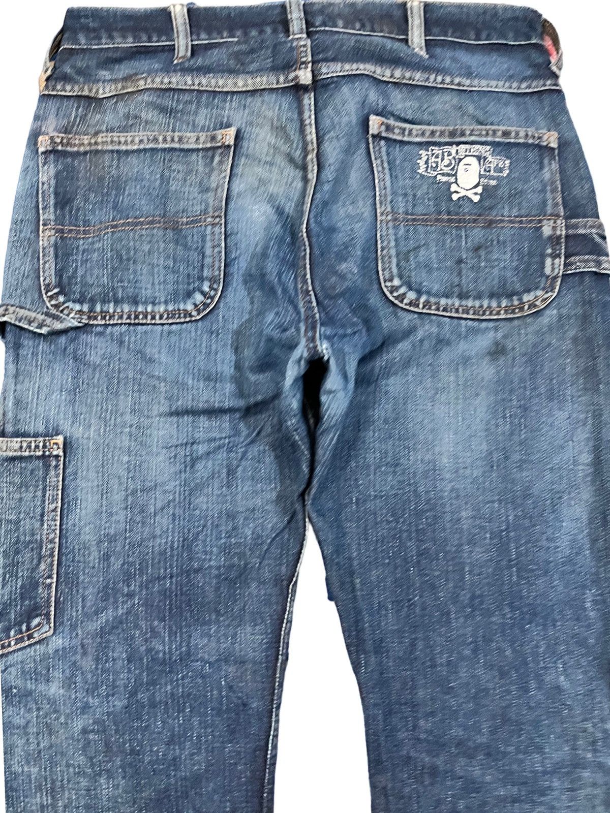 Bape Vintage Bape Pirate Store Carpenter Denim Size US 32 / EU 48 - 6 Thumbnail