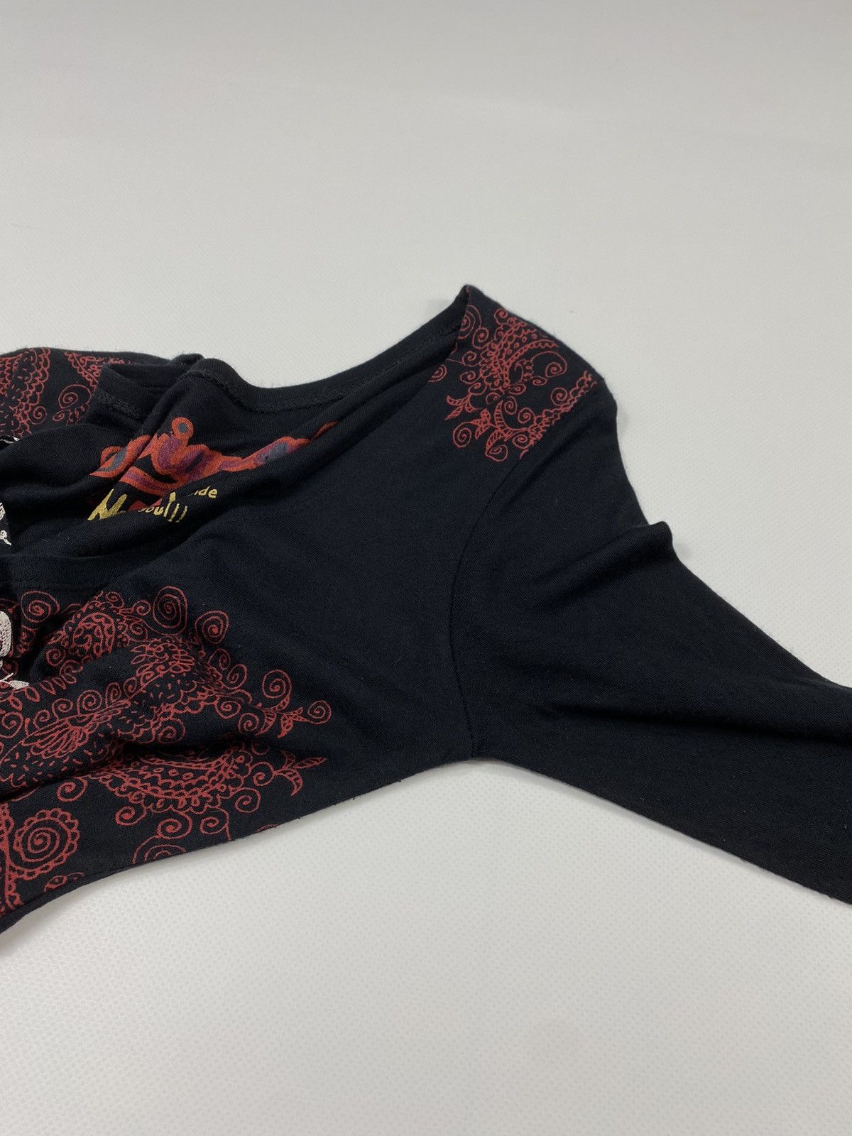 Desigual 🔥LASTDROP🔥 Gothic Bloody Florals Velour Viscose Guipure Size S / US 4 / IT 40 - 11 Thumbnail