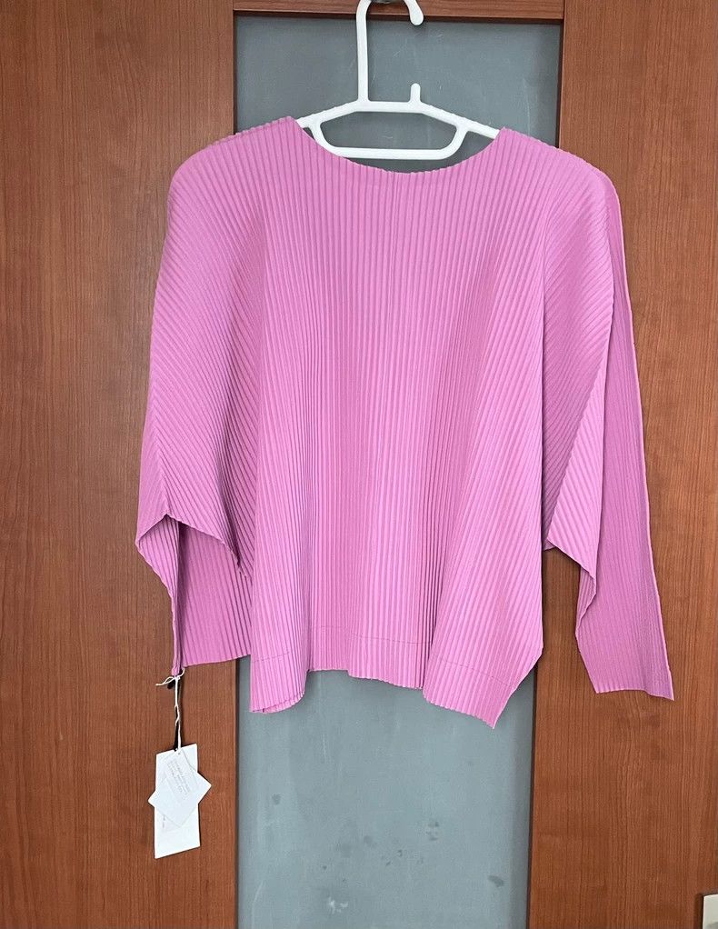 Issey Miyake Issey Miyake size:one size pink jacket Size S / US 4 / IT 40 - 2 Thumbnail