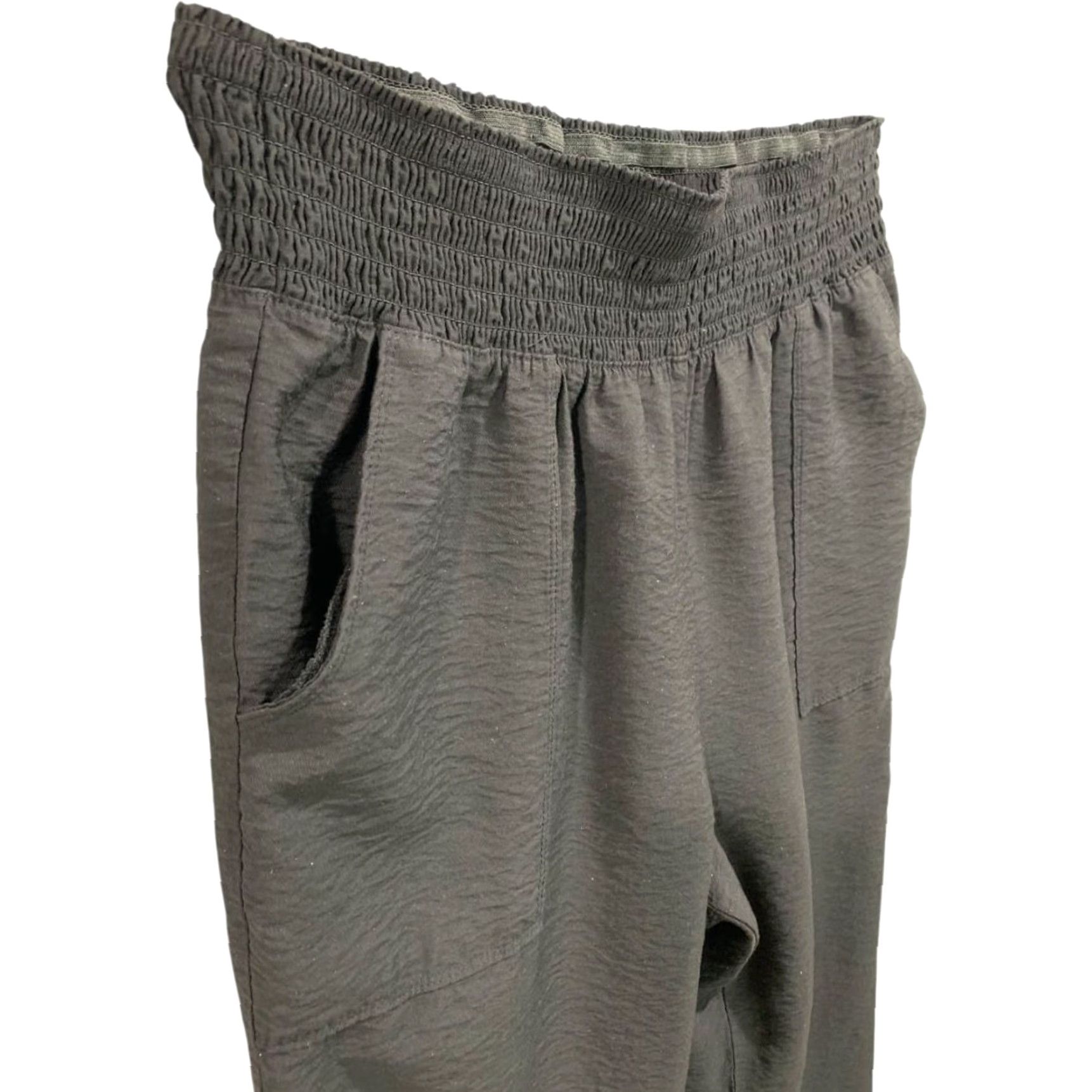 Vintage Simply Vera Wang Pants Womens XL Black Pull on Pockets Loose Fit Size 40" / US 18 - 6 Thumbnail