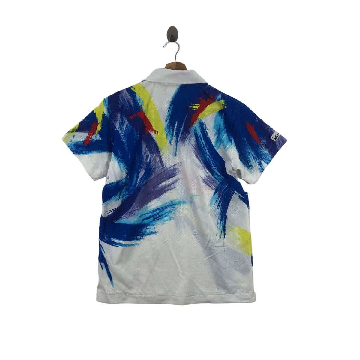 Vintage Vintage BUTTERFLY JAPAN TABLE TENNIS AOP Jersey Tee Shirt Size US L / EU 52-54 / 3 - 4 Thumbnail