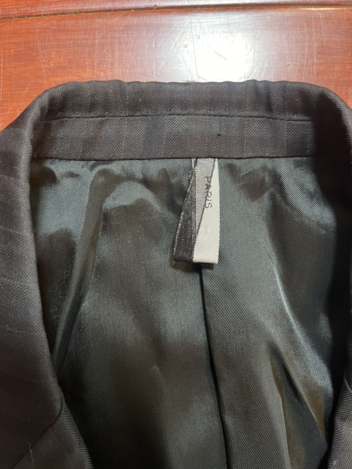 Hedi Slimane Hedi Slimane Dior Homme size 46 (US 36) Shadow Stripe Blazer Size 36R - 7 Thumbnail