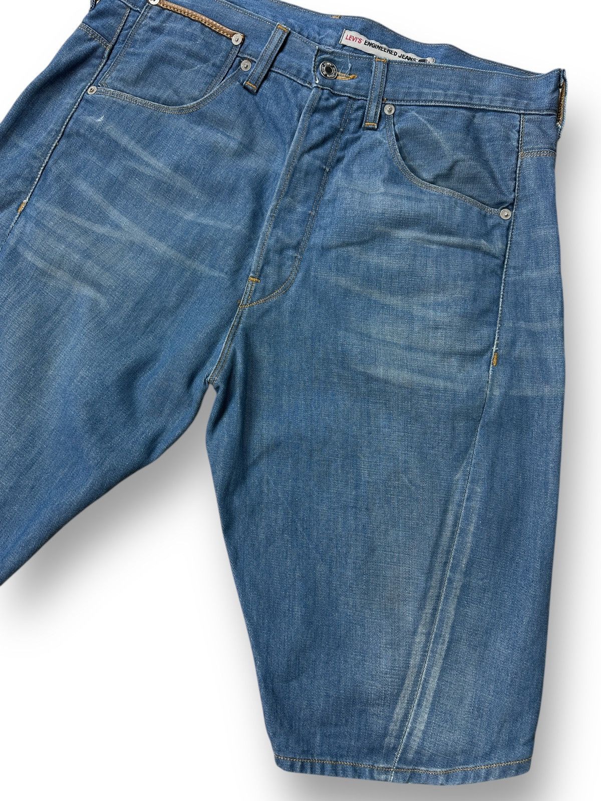 Levi's Vintage Levi's Engineered Twisted Denim Shorts Men’s Size M Size US 32 / EU 48 - 6 Thumbnail