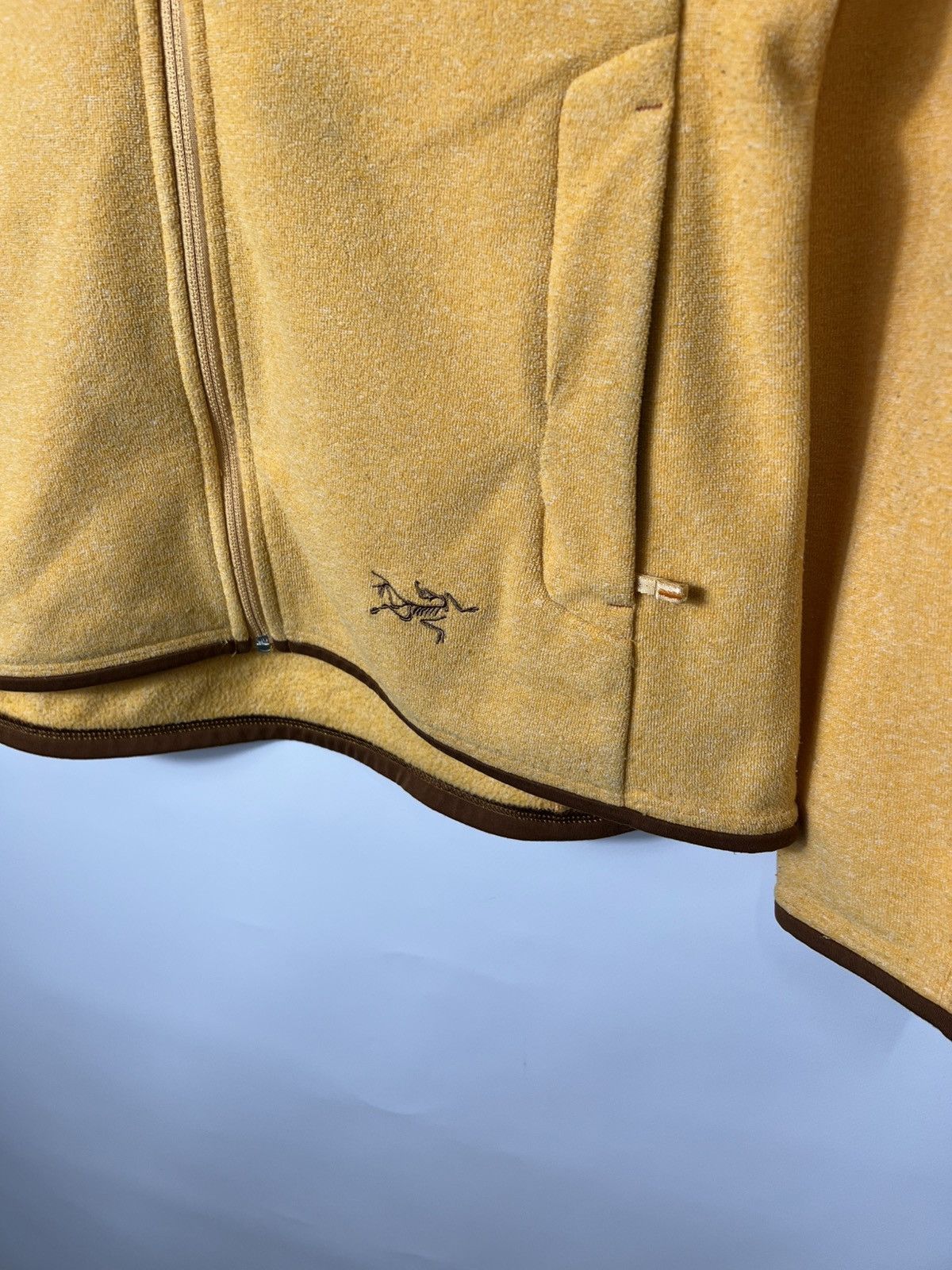 Arc'teryx Vintage y2k Arc'teryx Women's Orange Full Zip Fleeced Hoodie Size S / US 4 / IT 40 - 2 Thumbnail