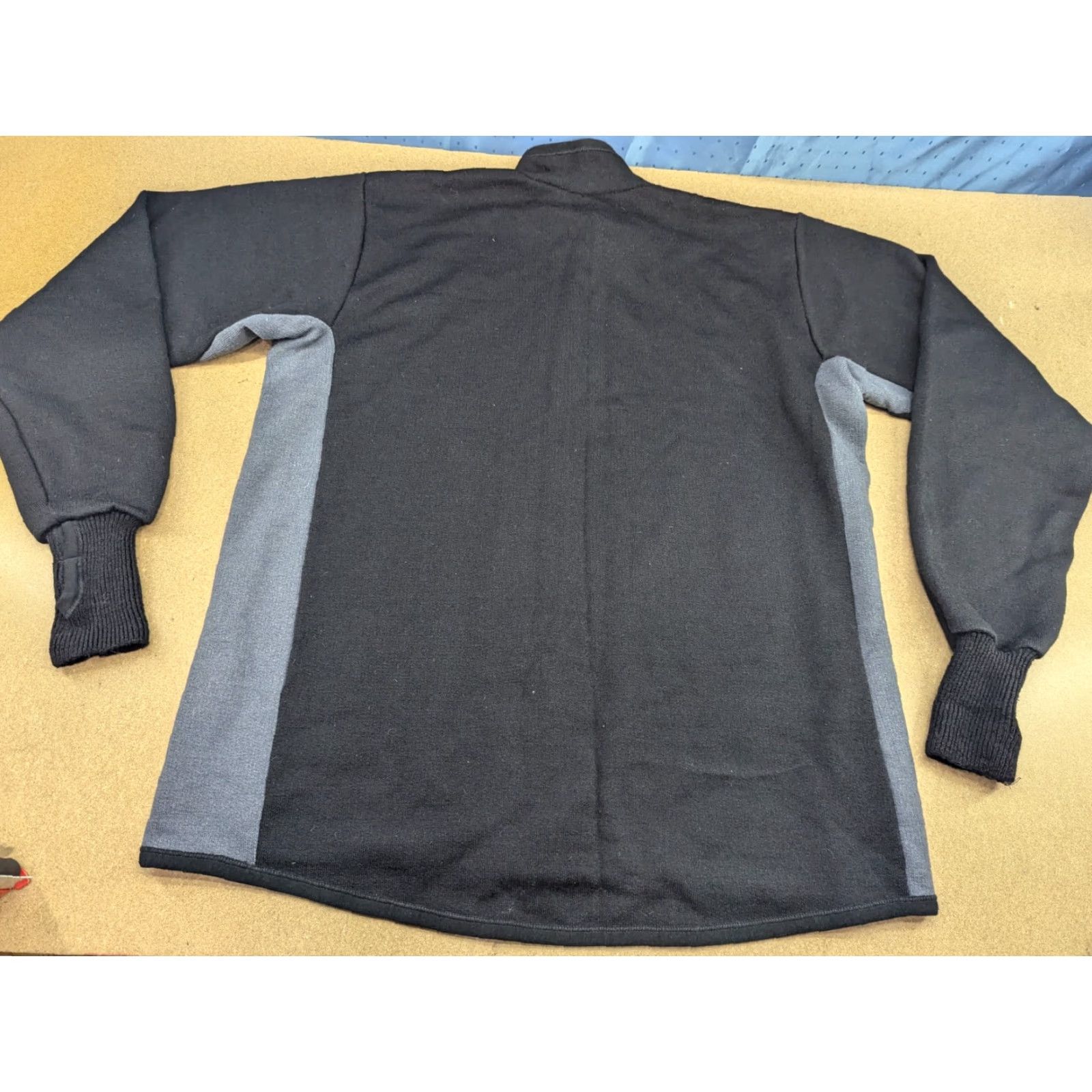 Vintage Devold Protection Jacket Mens L Black Full Zip 100% Merino Wool Work Outdoor Jacket Size US L / EU 52-54 / 3 - 2 Thumbnail