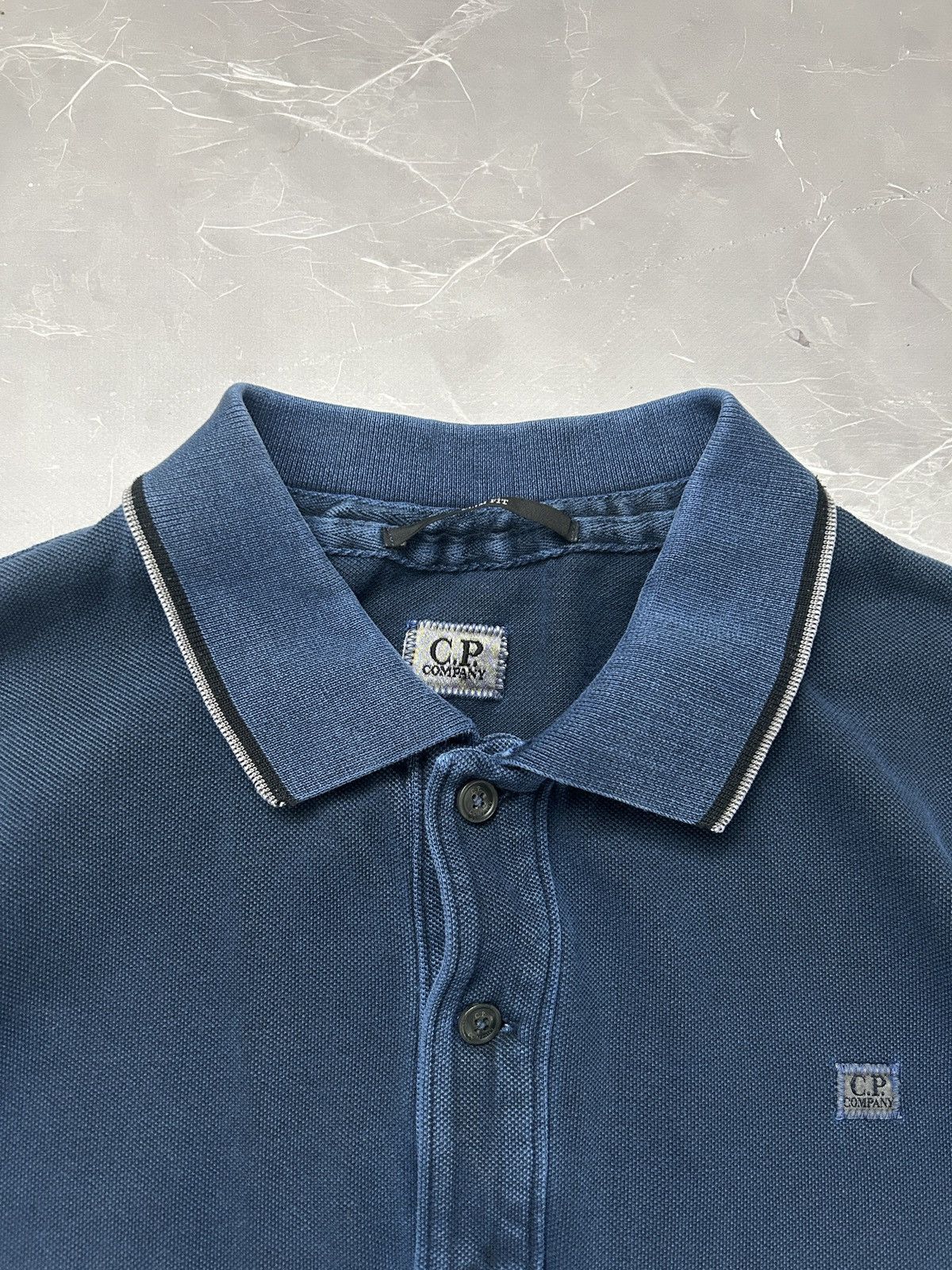 C.P. Company Rare Vintage C.P company Polo T-Shirt Size US XL / EU 56 / 4 - 3 Thumbnail
