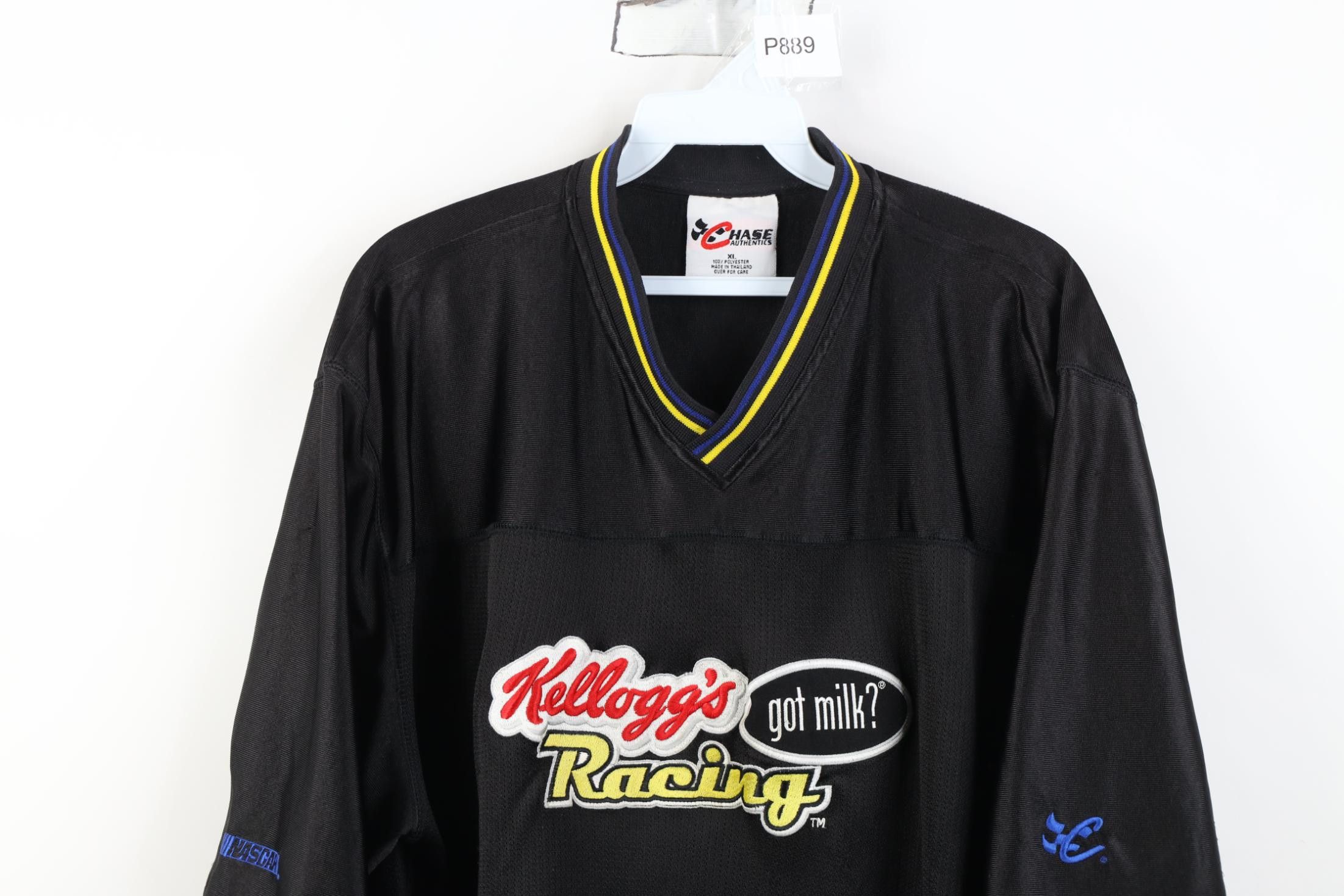 Vintage Vintage 90s NASCAR Terry Labonte Kelloggs Racing Got Jersey Size US XL / EU 56 / 4 - 2 Thumbnail