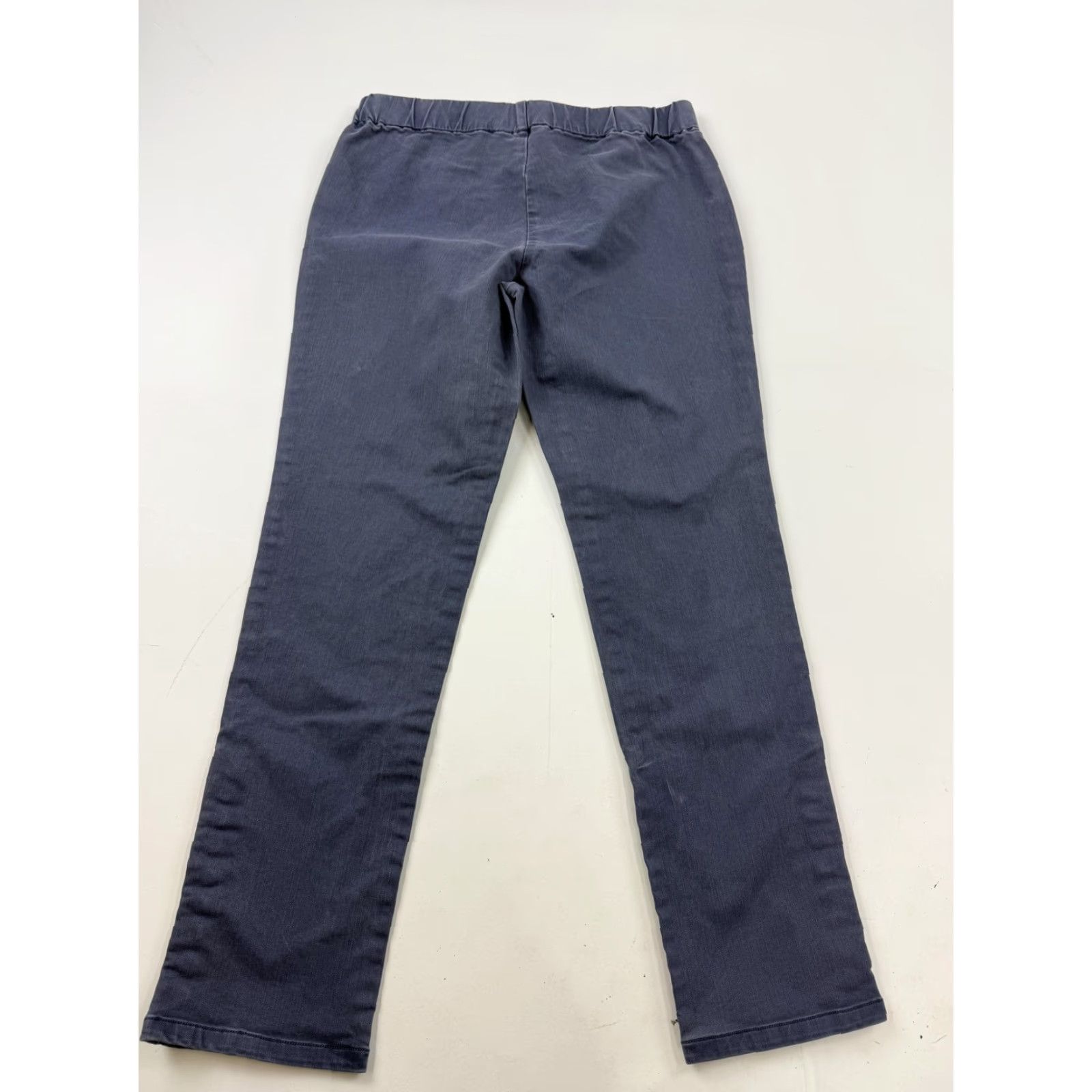 Soft Surroundings Soft Surroundings Jeans Womens Small Blue Slim Straight Elastic Waist Button Hem Size 28" / US 6 / IT 42 - 7 Thumbnail