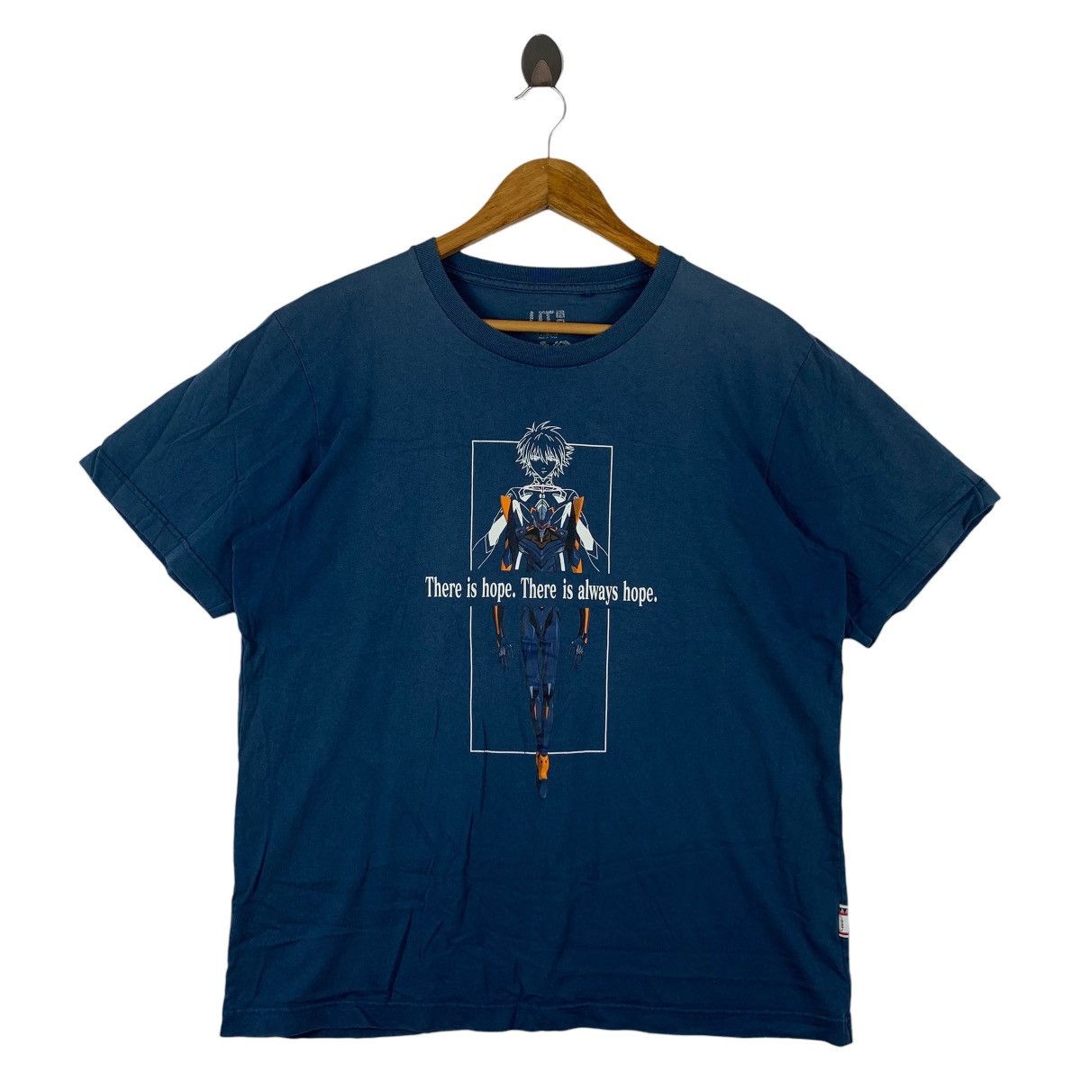 Japanese Brand EVANGELION Nerv neon genesis gainax ANIME tee Size US L / EU 52-54 / 3 - 1 Thumbnail
